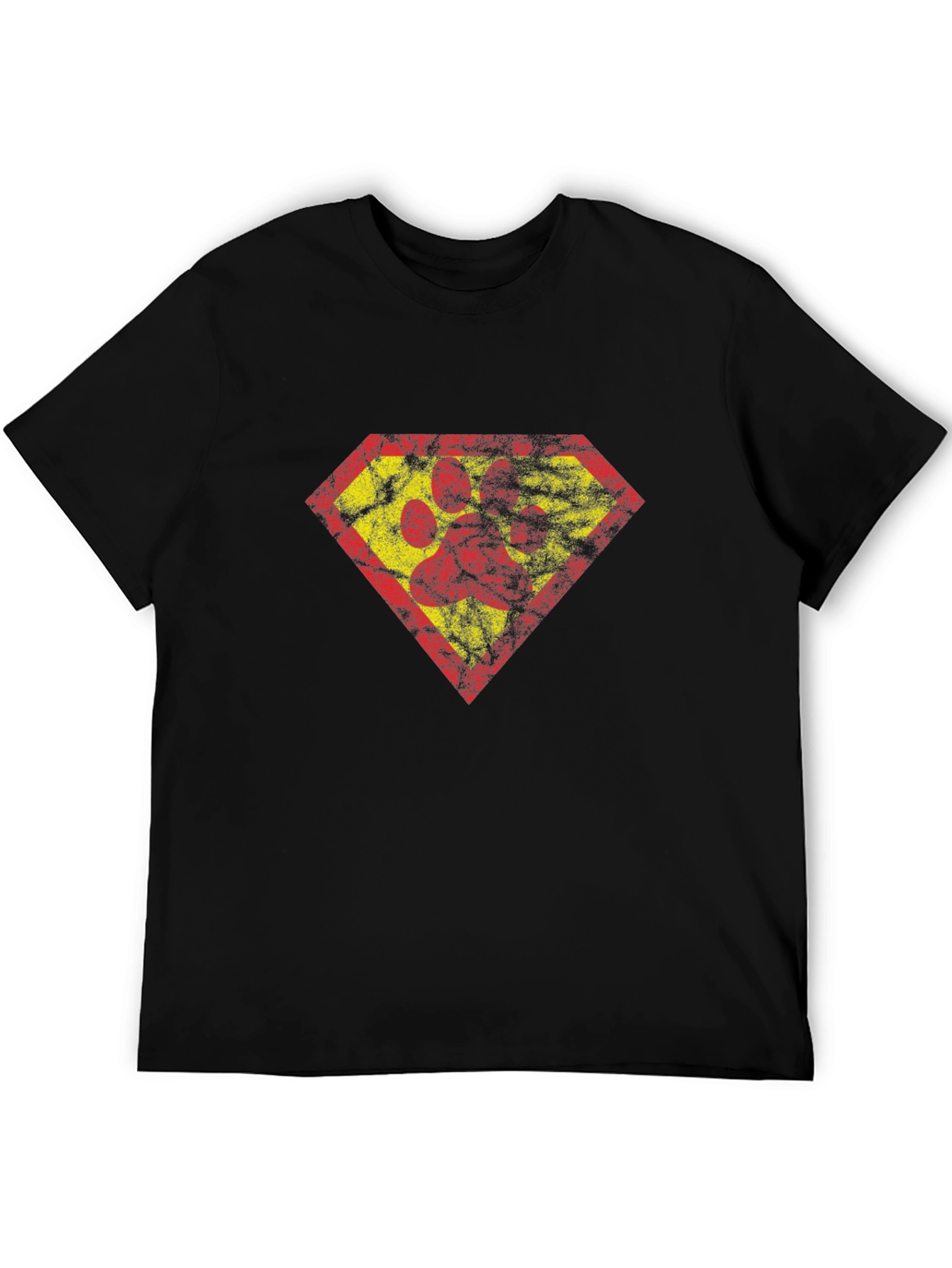 Super Paw Print T-Shirt - Dog Lover Tee
