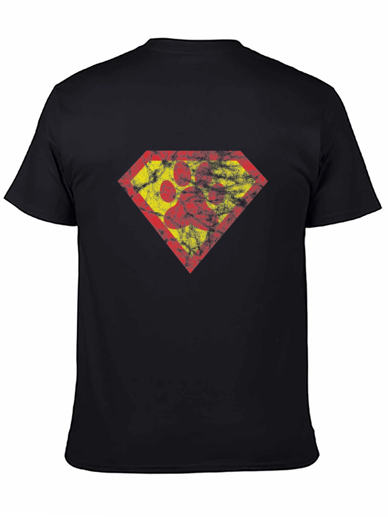 Super Paw Print T-Shirt - Dog Lover Tee