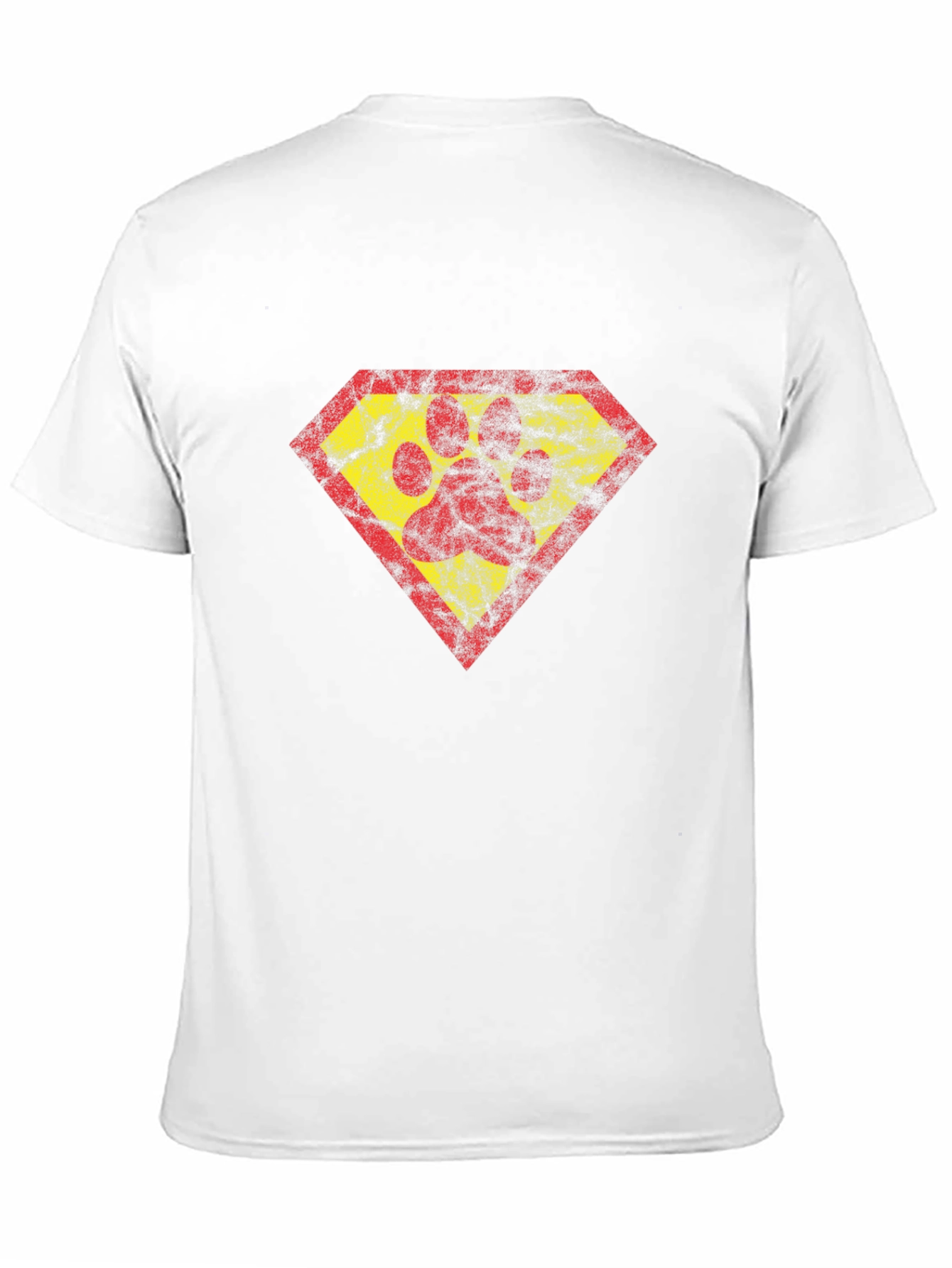 Super Paw Print T-Shirt - Dog Lover Tee
