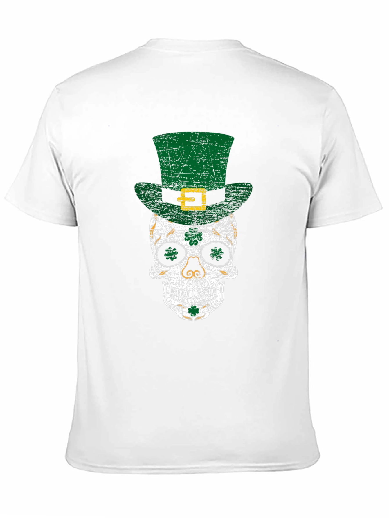 St. Patricks Day Skull Graphic Tee