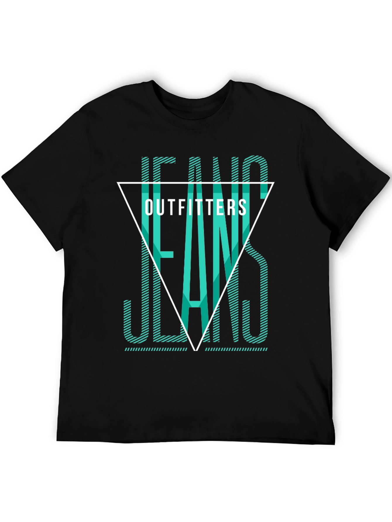 Jeans Outfitters Graphic Tee - Black