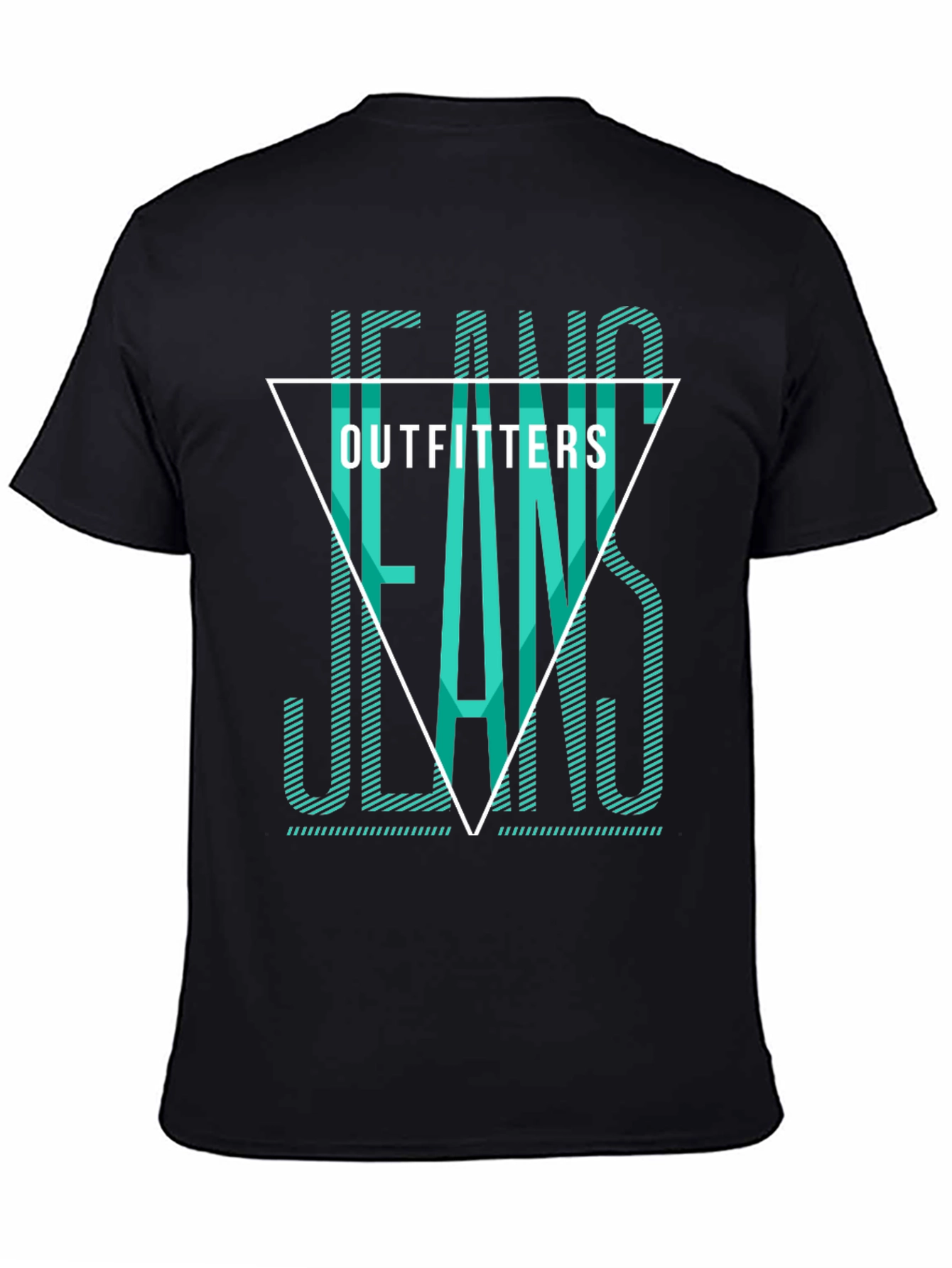 Jeans Outfitters Graphic Tee - Black