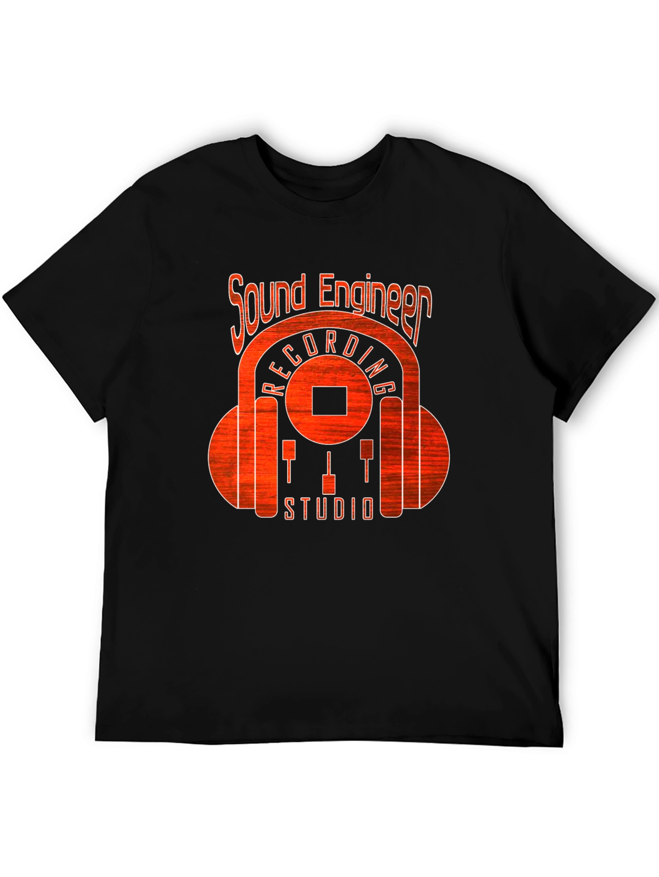 Sound Engineer Recording Studio Graphic T-Shirt