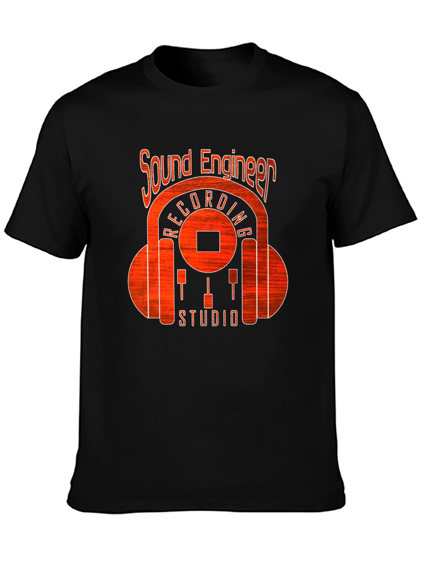 Sound Engineer Recording Studio Graphic T-Shirt