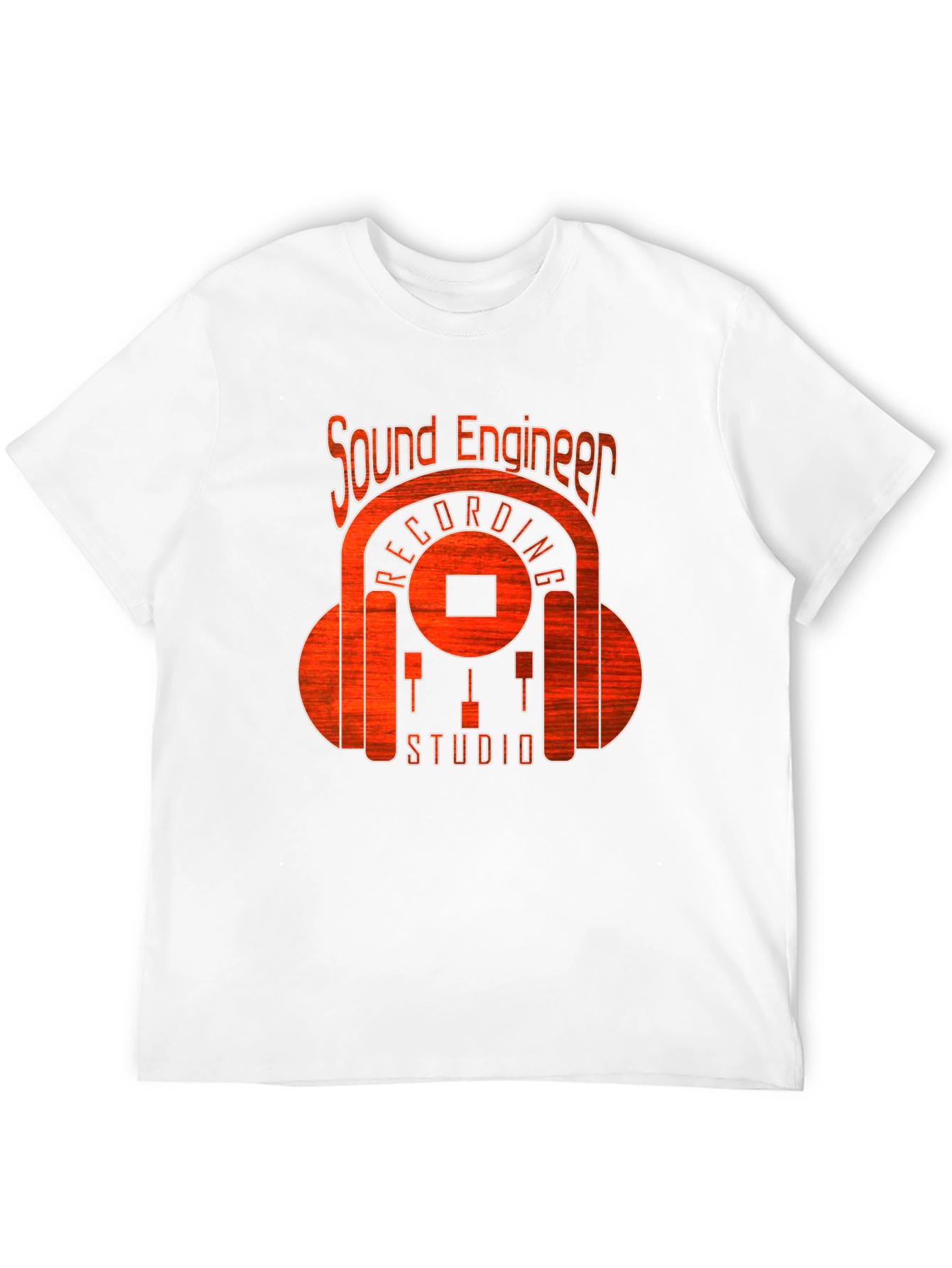 Sound Engineer Recording Studio Graphic T-Shirt