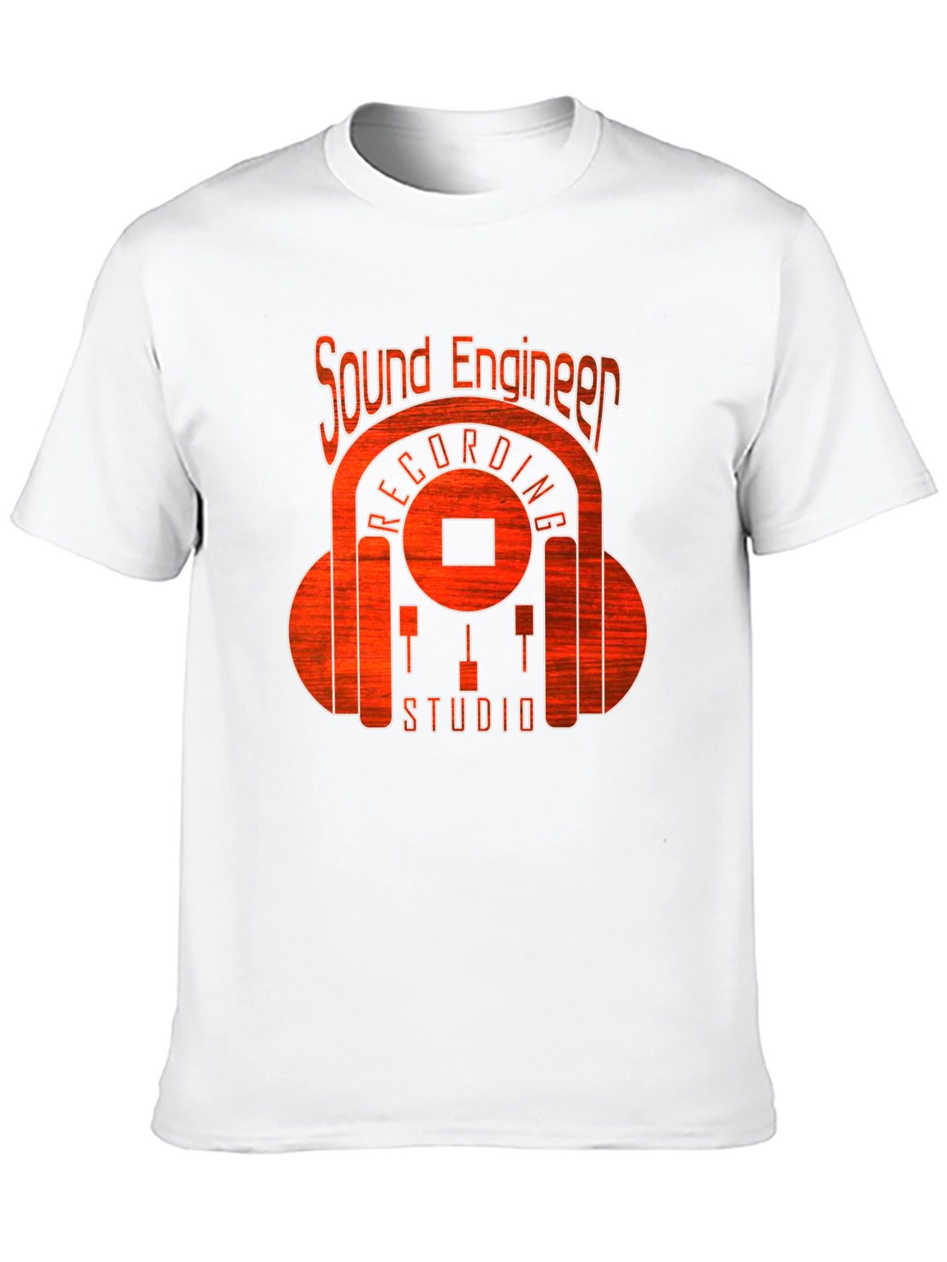 Sound Engineer Recording Studio Graphic T-Shirt