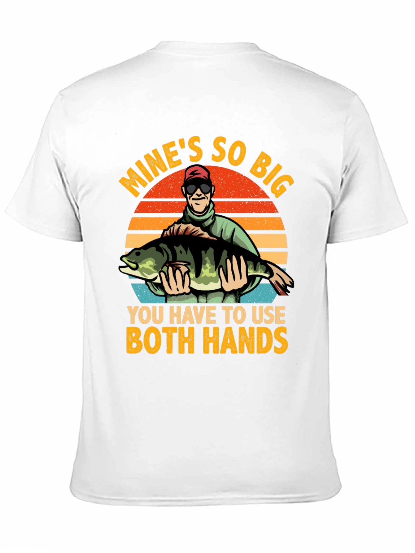 Mines So Big Fishing T-Shirt - Humor Tee