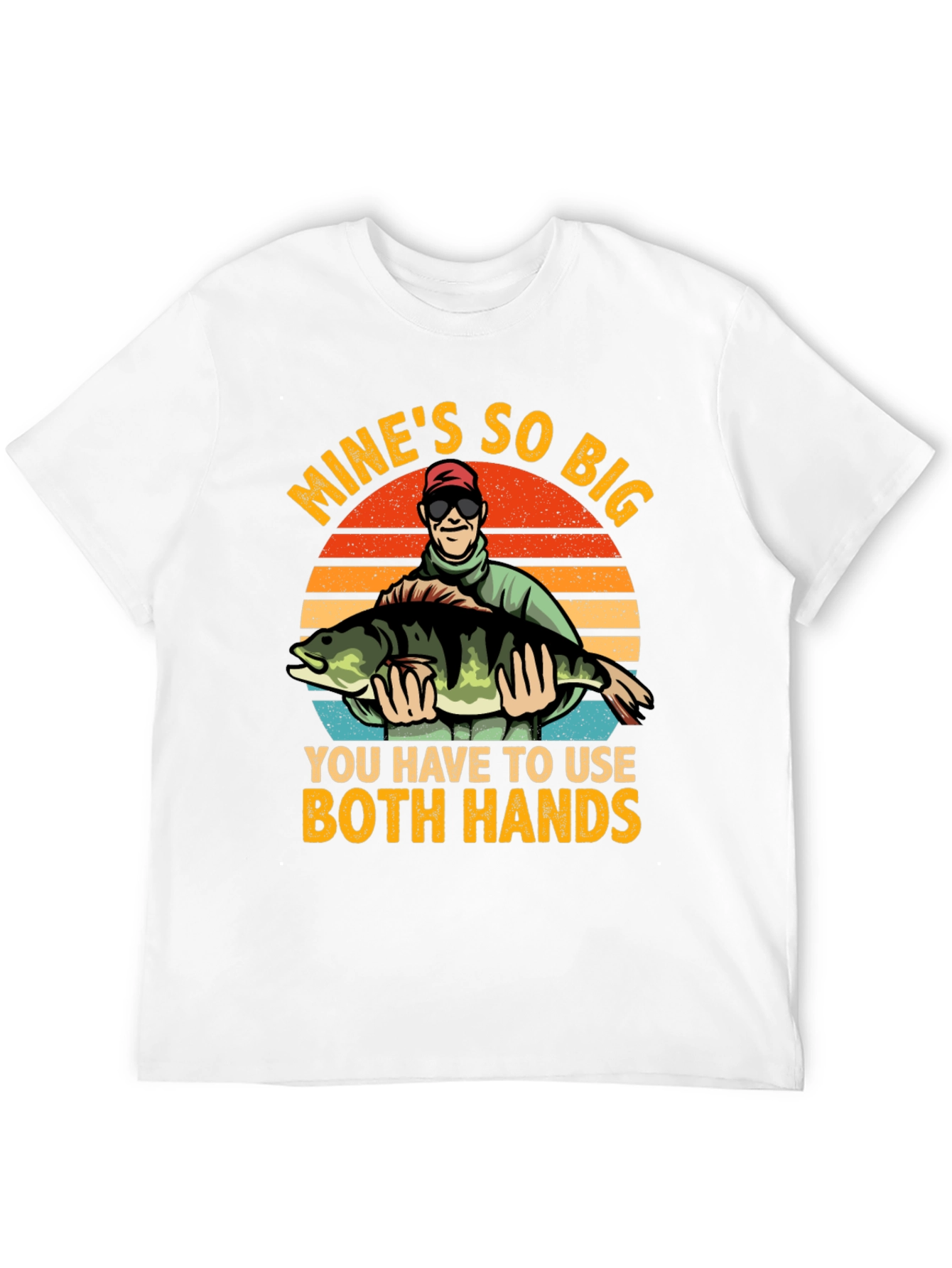 Mines So Big Fishing T-Shirt - Humor Tee