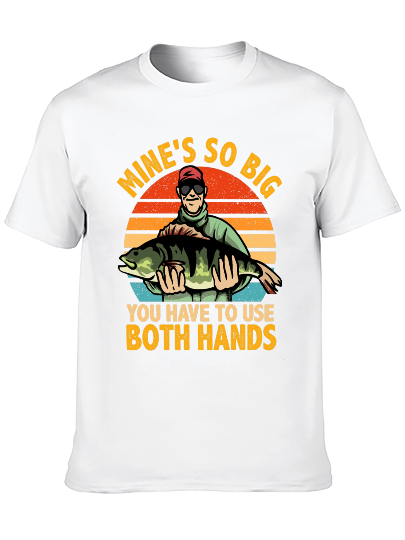 Mines So Big Fishing T-Shirt - Humor Tee