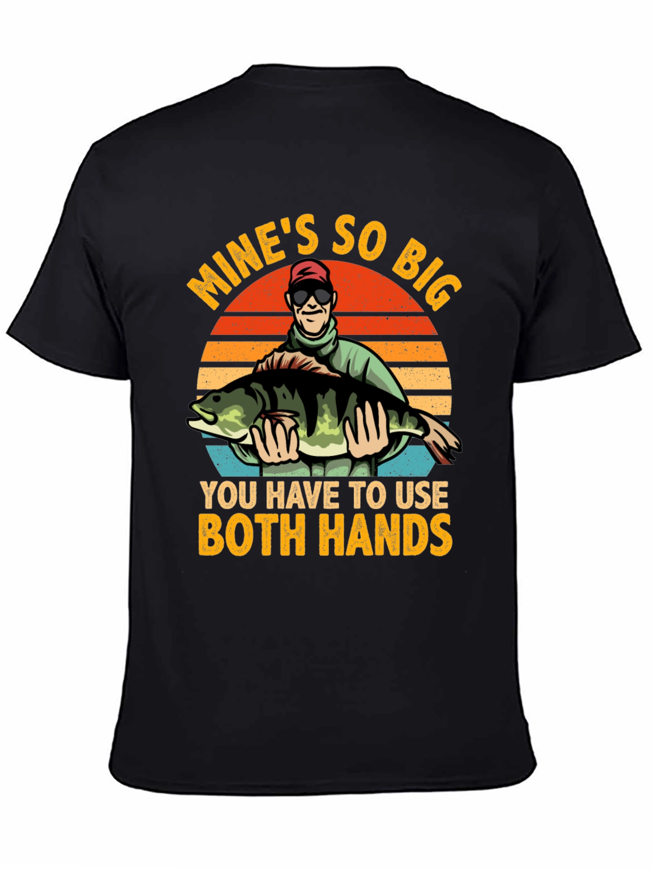 Mines So Big Fishing T-Shirt - Humor Tee