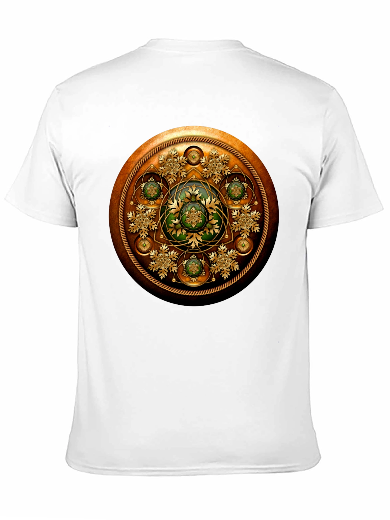 Ornate Steampunk Shield Graphic Tee