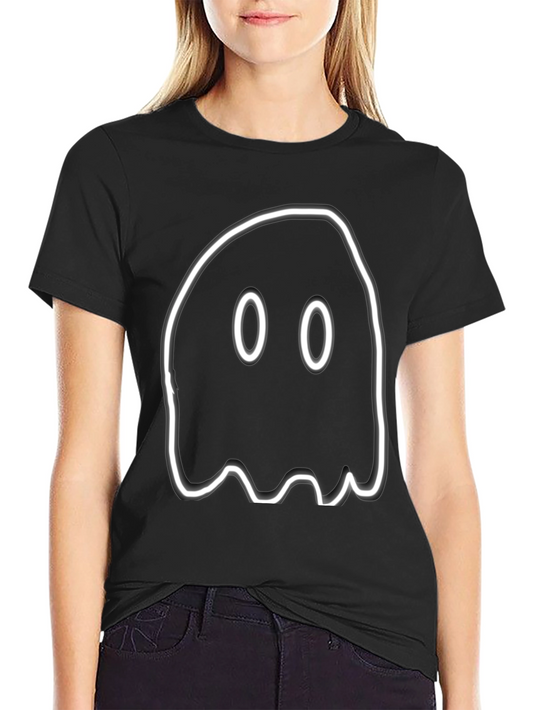 Ghost Graphic T-Shirt - Halloween Spooky Tee