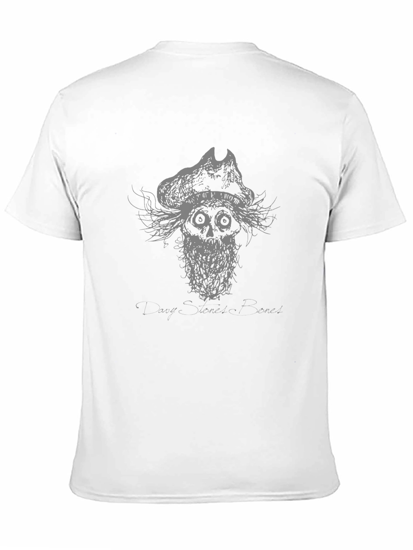 Skull Pirate Graphic Black T-Shirt