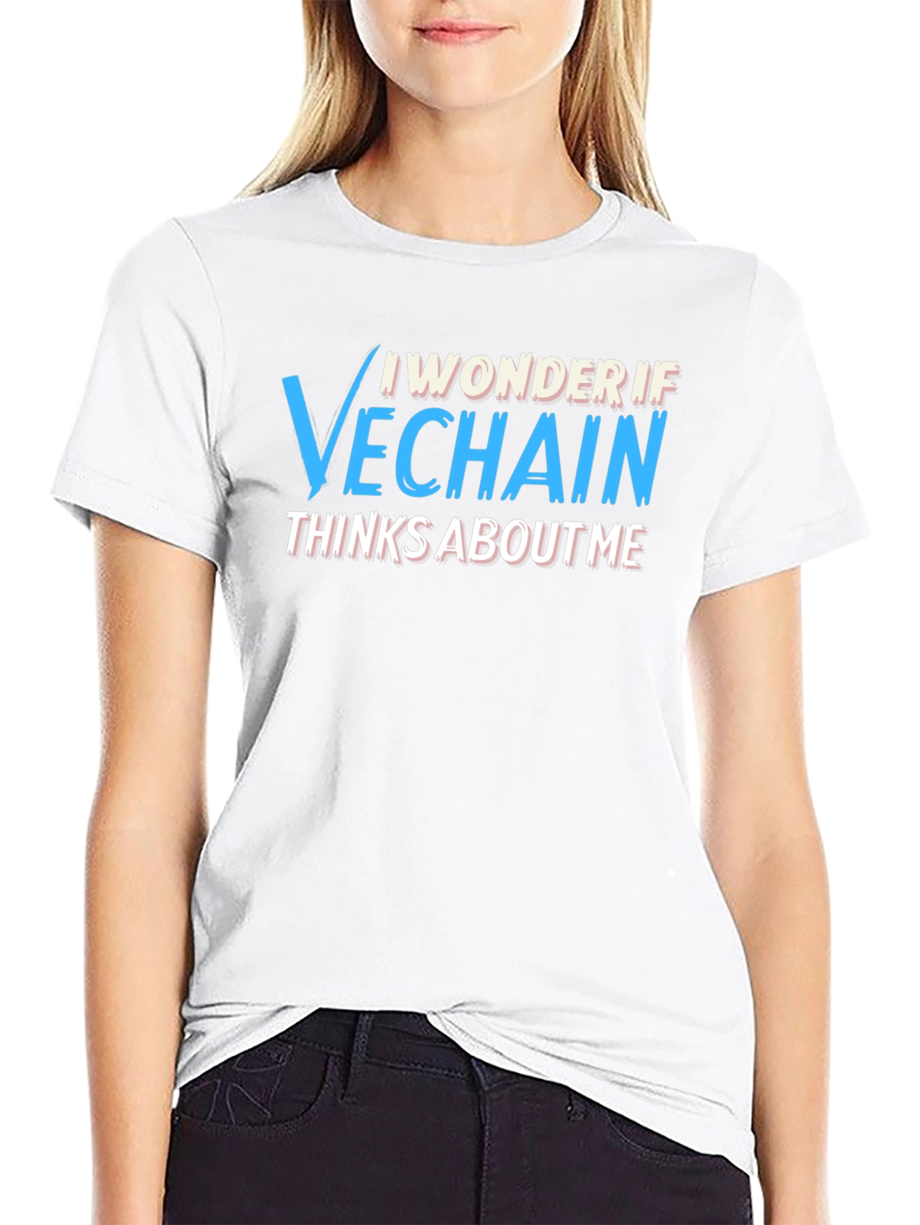 VeChain Crypto T-Shirt - I Wonder If...