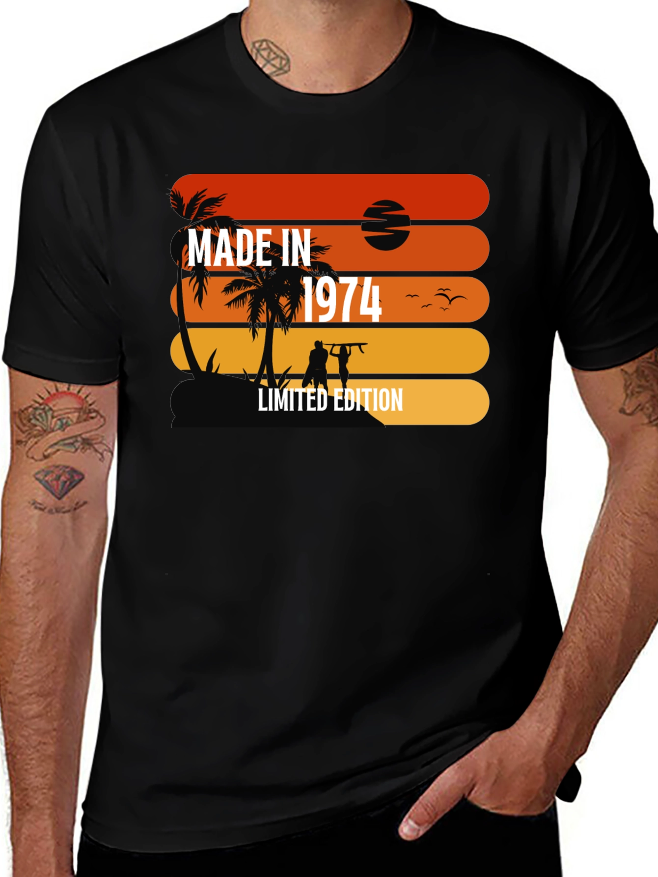 Made in 1974 Limited Edition T-Shirt