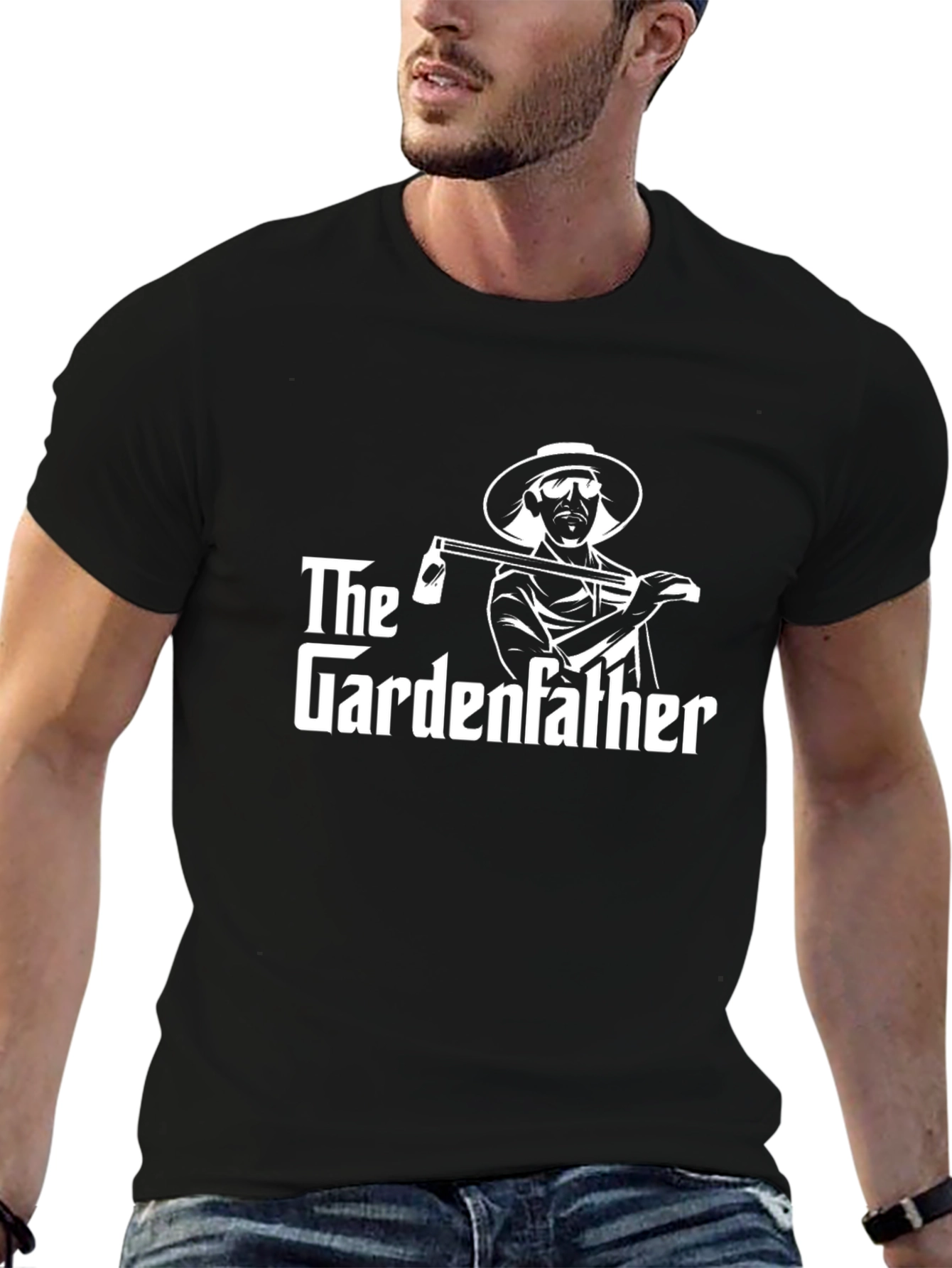 The Gardenfather T-Shirt: Gardener Dad Gift