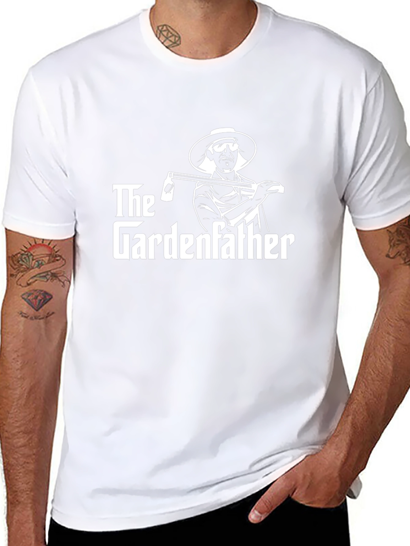 The Gardenfather T-Shirt: Gardener Dad Gift