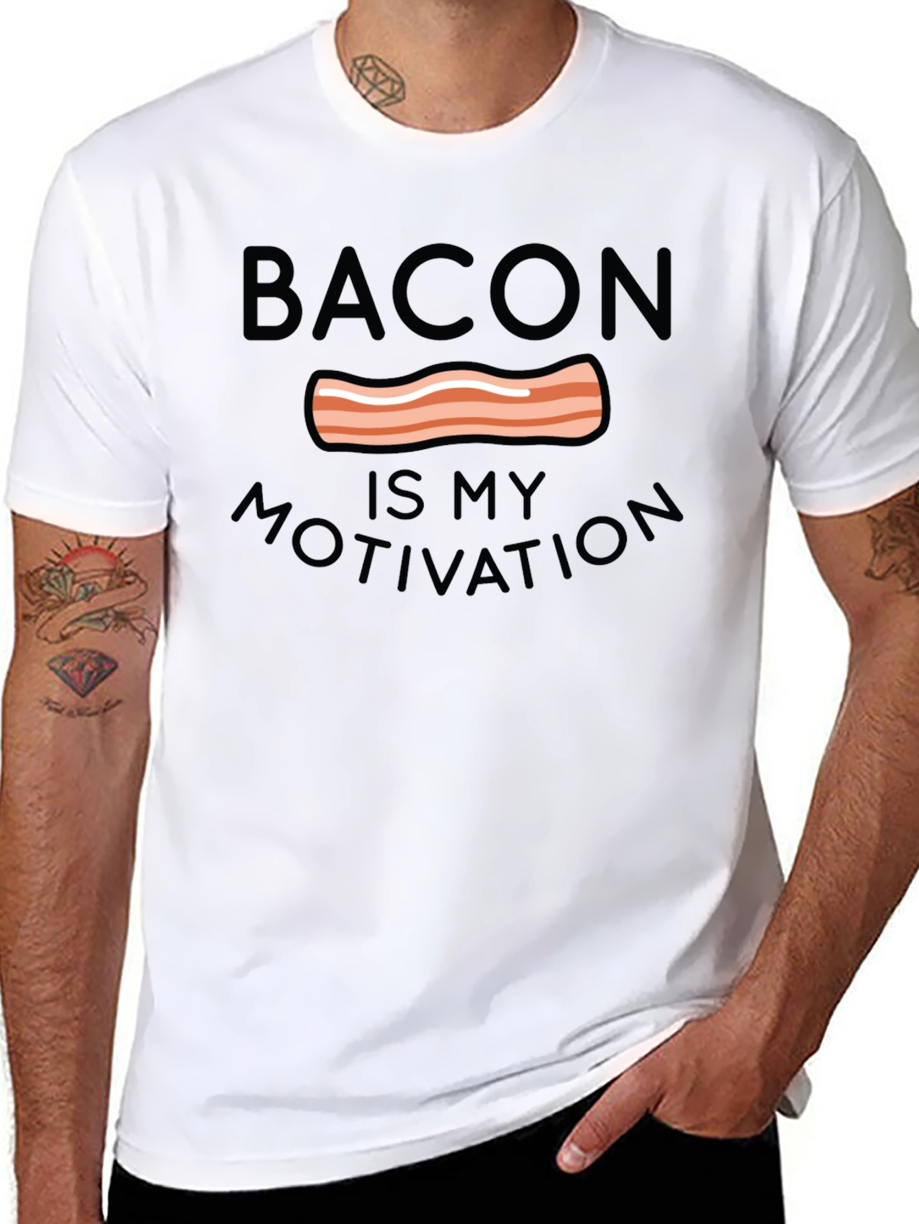 Bacon is My Motivation T-Shirt