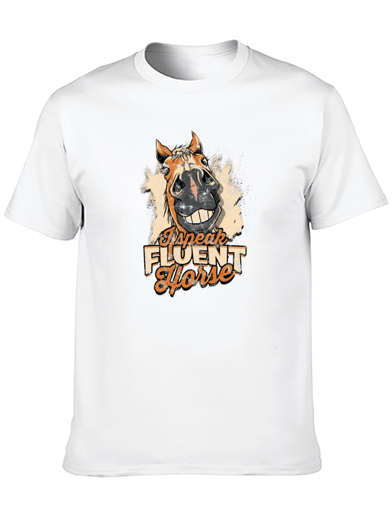 I Speak Fluent Horse Graphic Tee