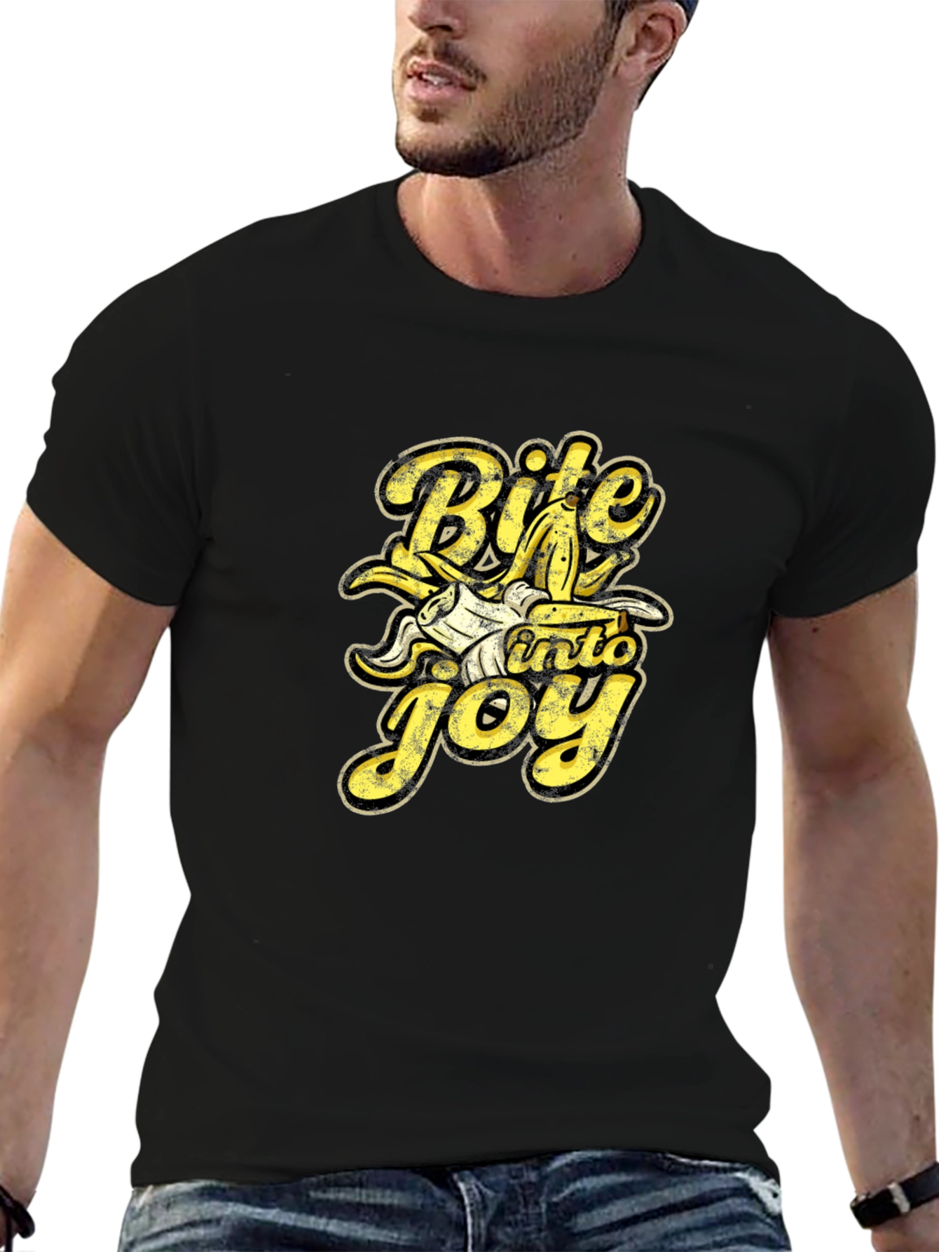 Bite Into Joy Banana Graphic Tee