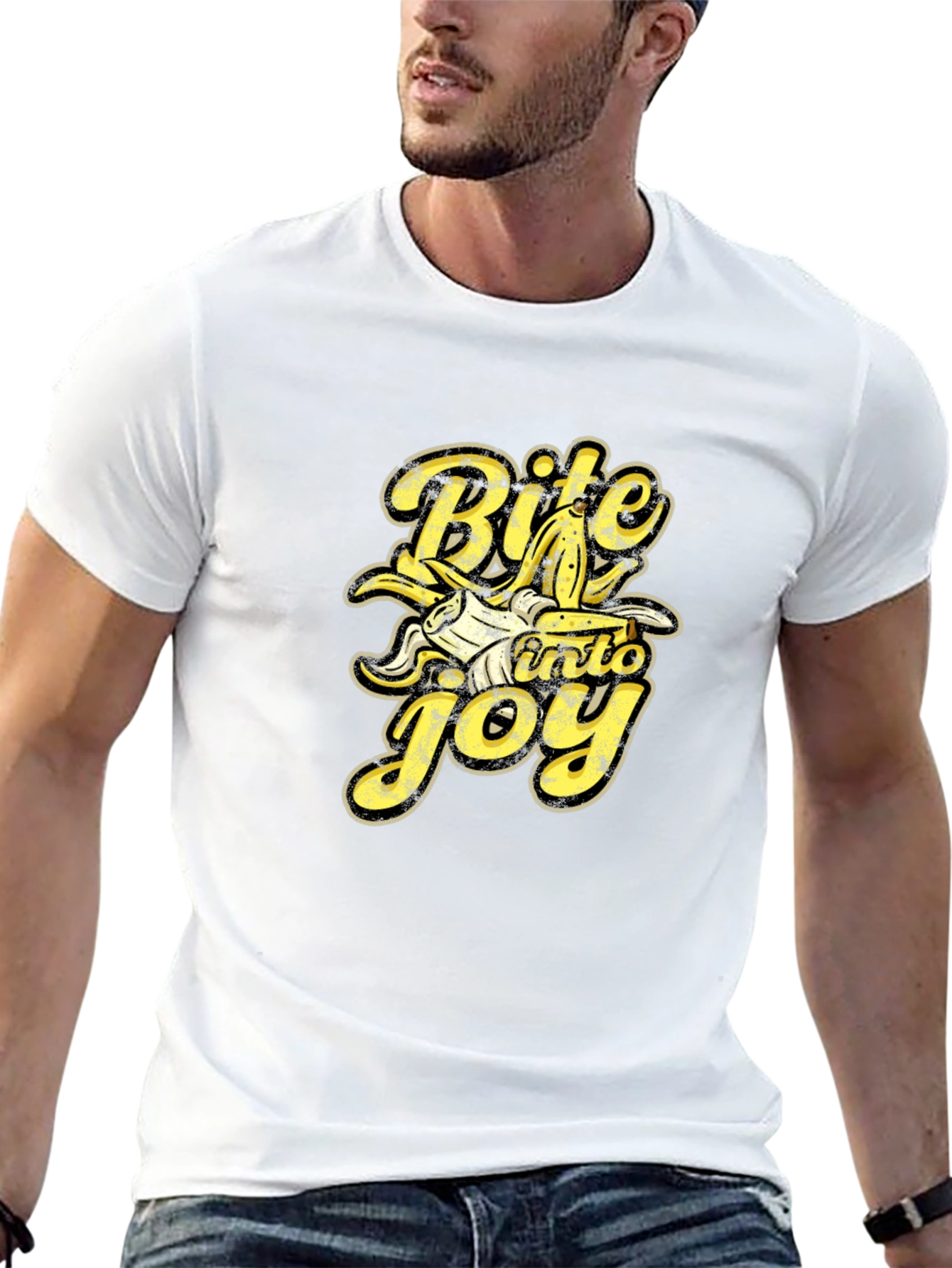 Bite Into Joy Banana Graphic Tee