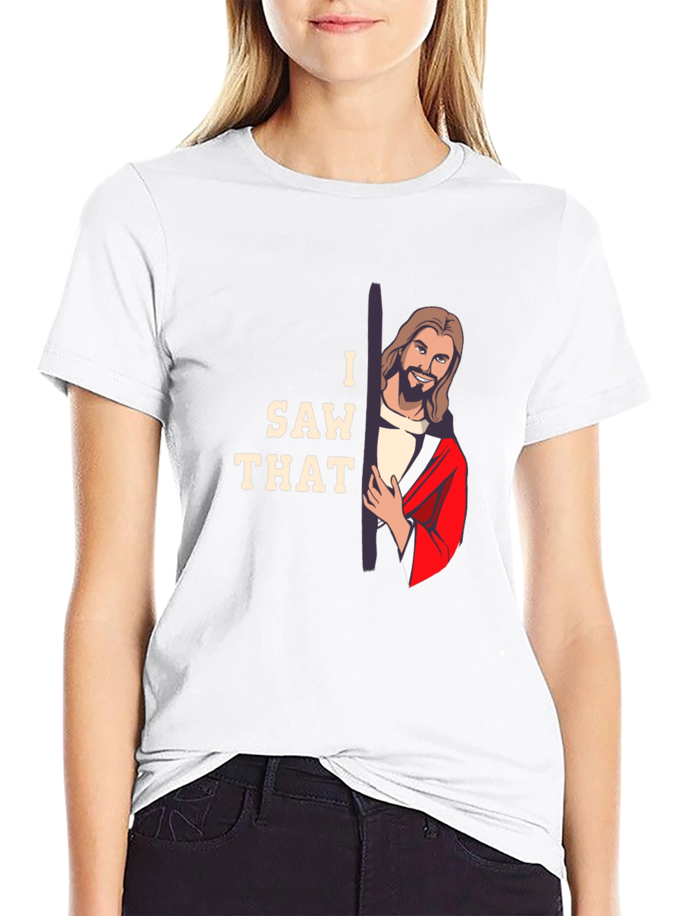I Saw That Jesus Graphic T-Shirt