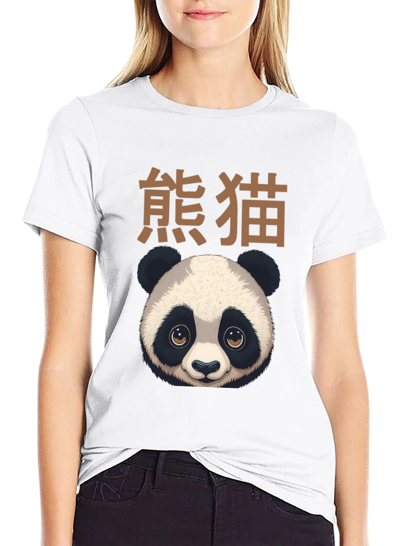 Panda Graphic Tee - Soft Cotton Blend