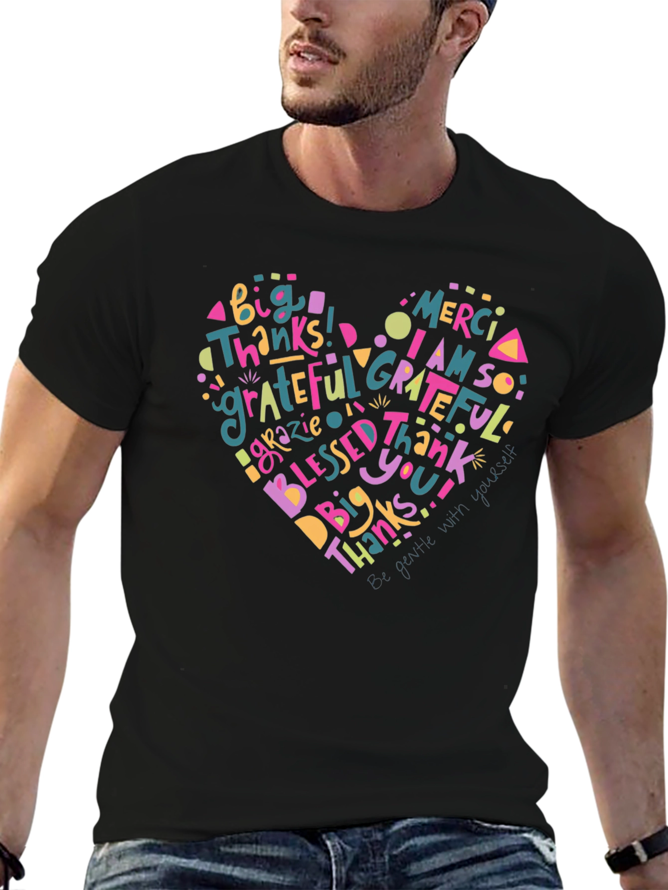 Grateful Heart Graphic T-Shirt