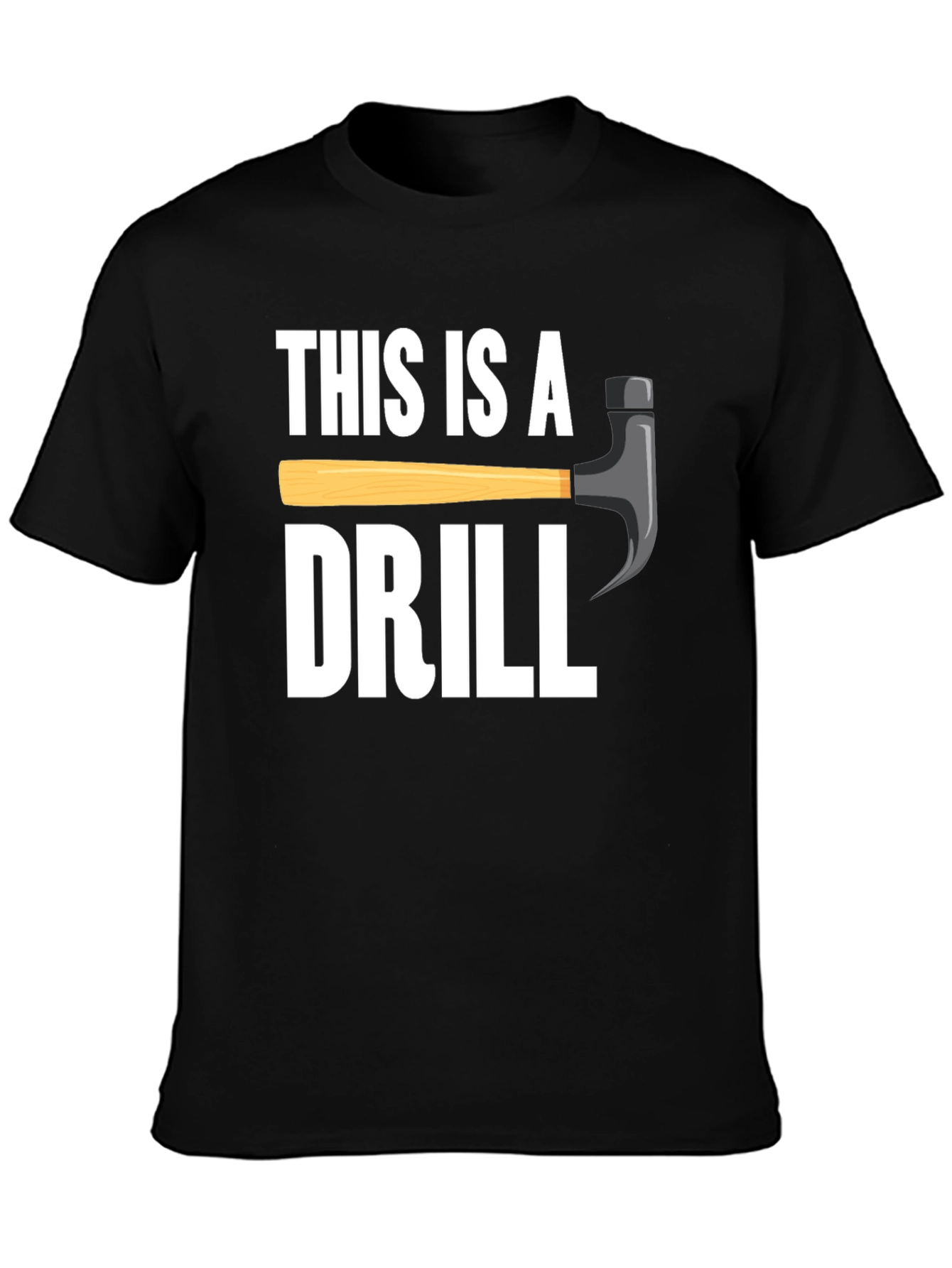 This is a Drill Funny Graphic Tee