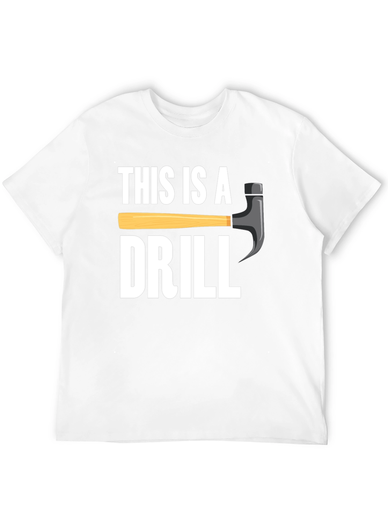 This is a Drill Funny Graphic Tee