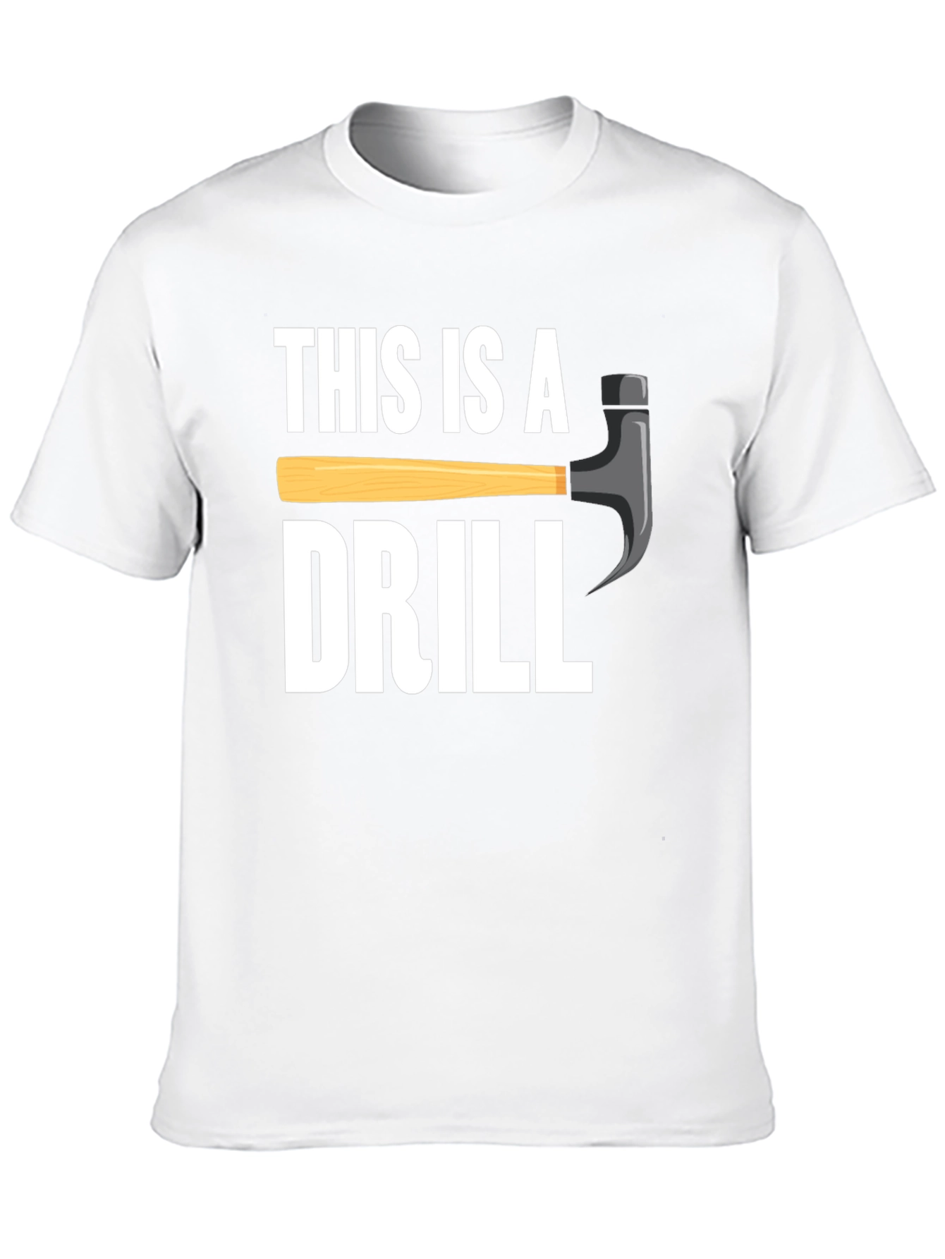 This is a Drill Funny Graphic Tee