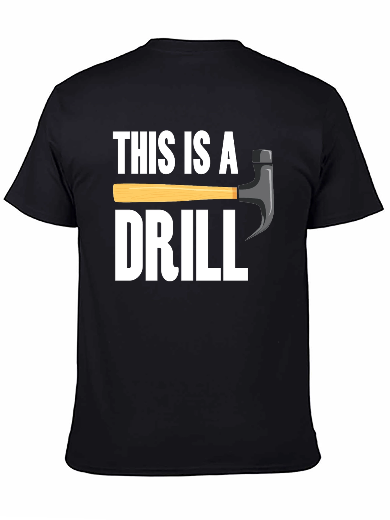 This is a Drill Funny Graphic Tee