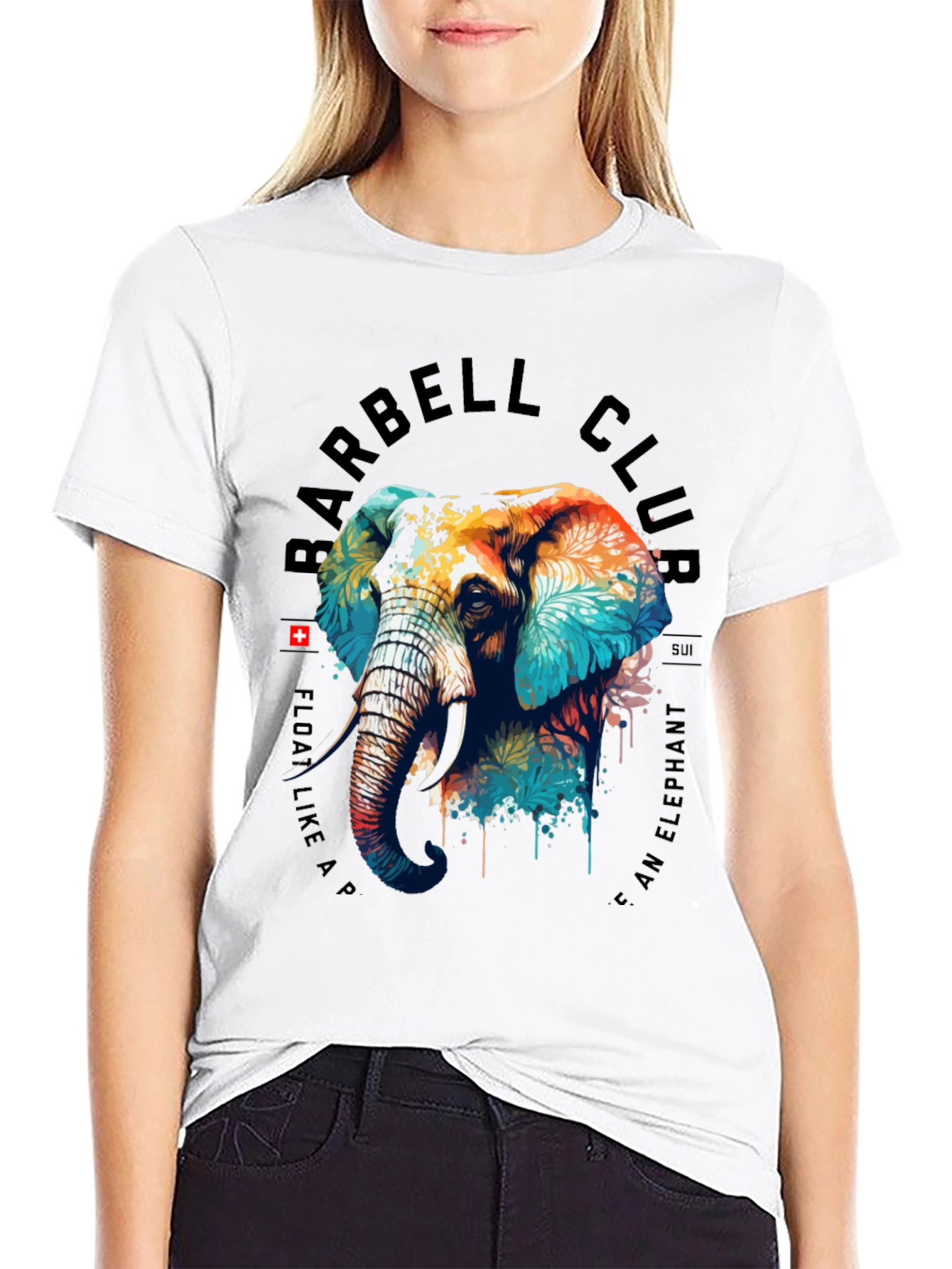 Barbell Club Elephant T-Shirt