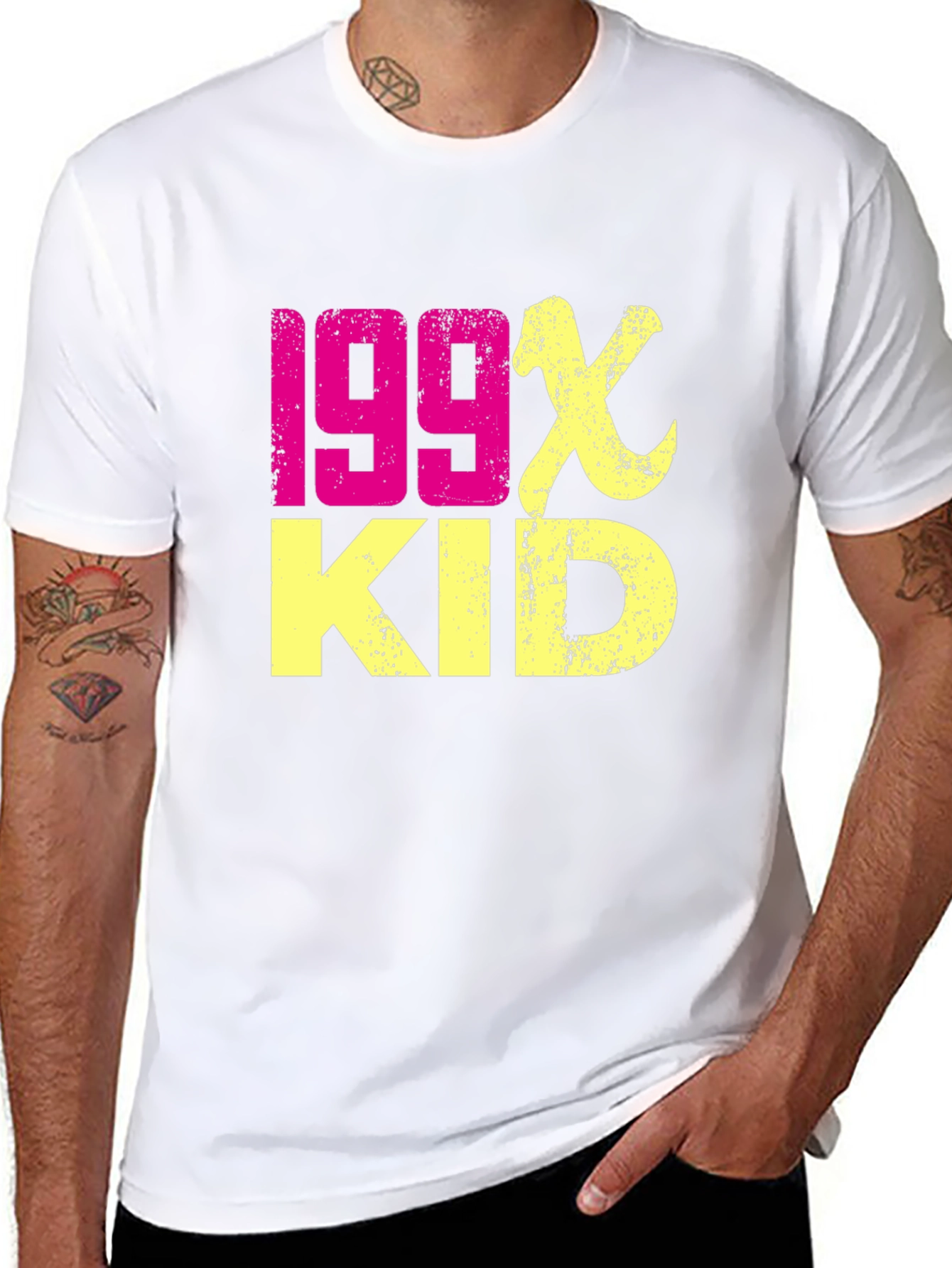 199x Kid Graphic Tee - Retro Style