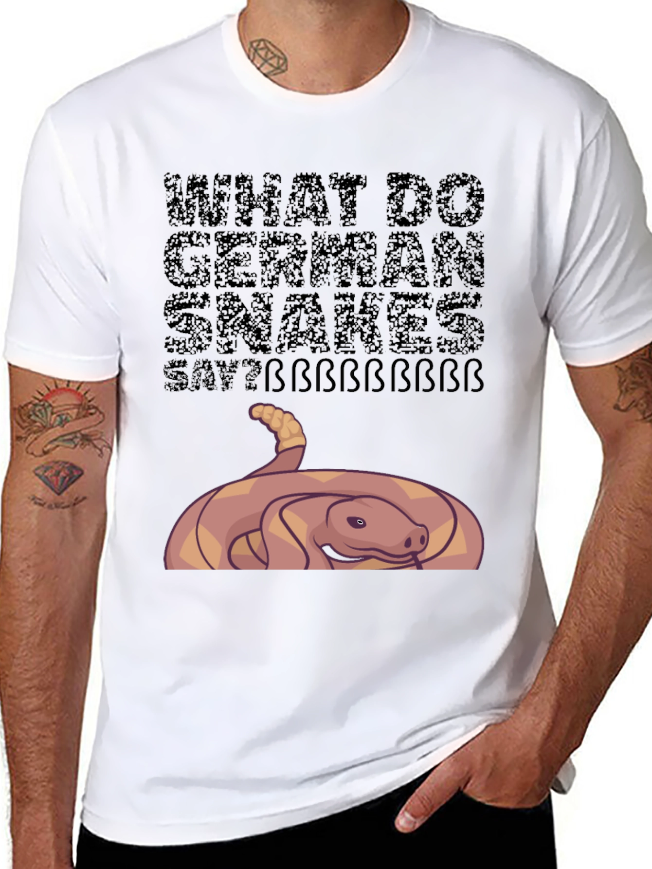 Funny German Snake T-Shirt