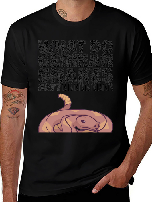 Funny German Snake T-Shirt