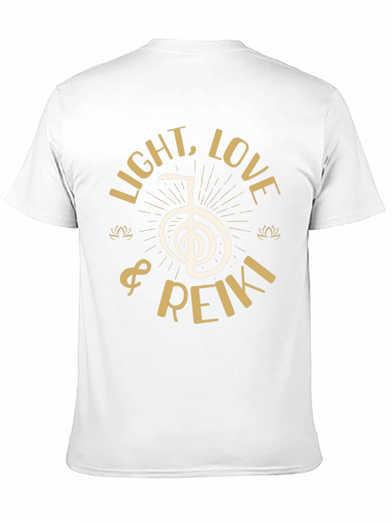 Light Love & Reiki Graphic T-Shirt - Black