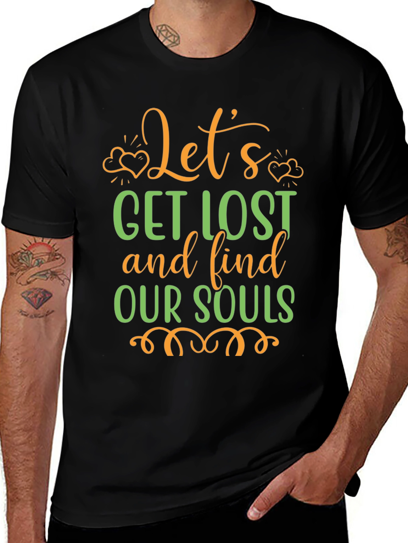 Lets Get Lost Graphic T-Shirt