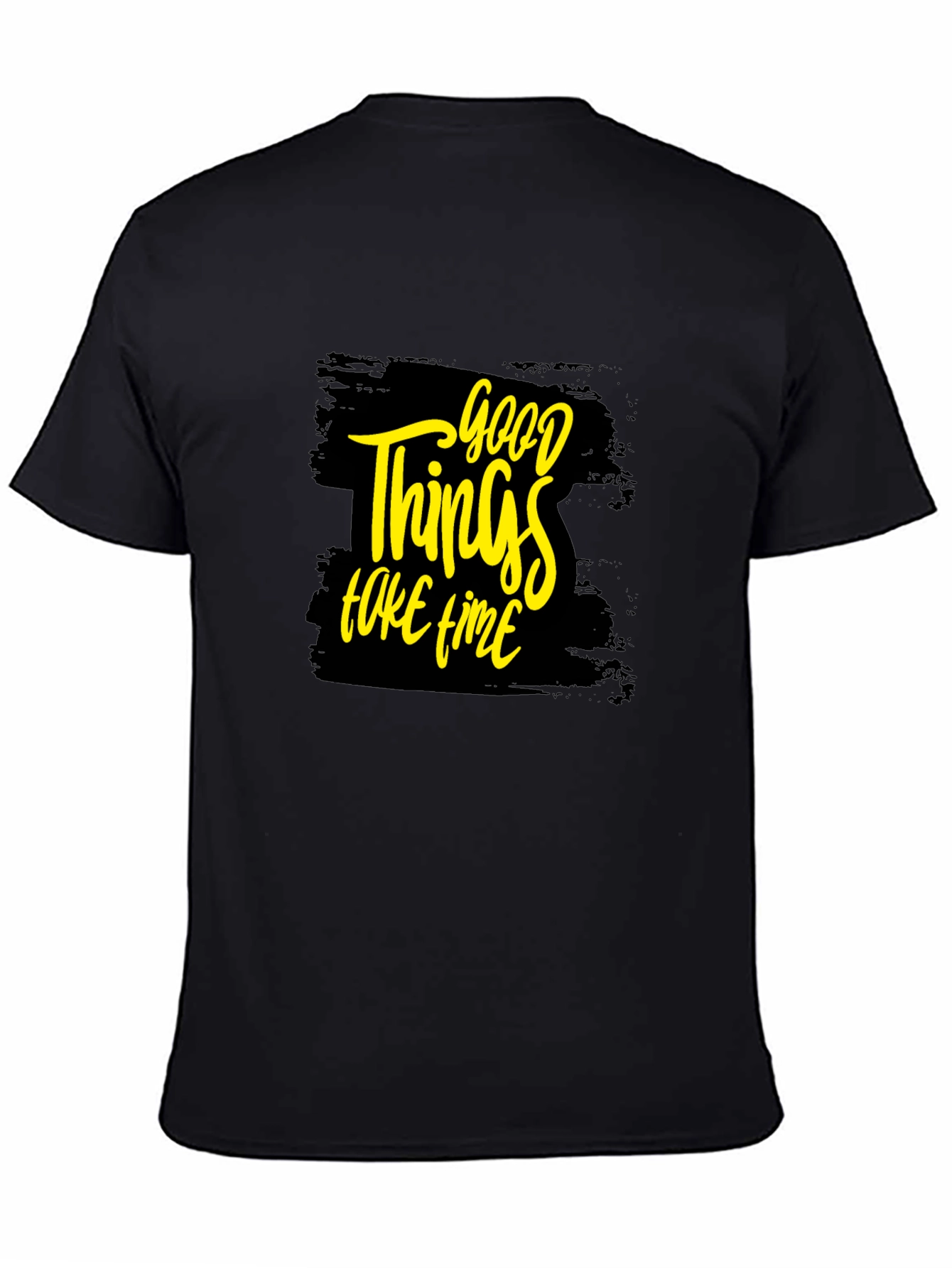 Good Things Take Time T-Shirt - Black