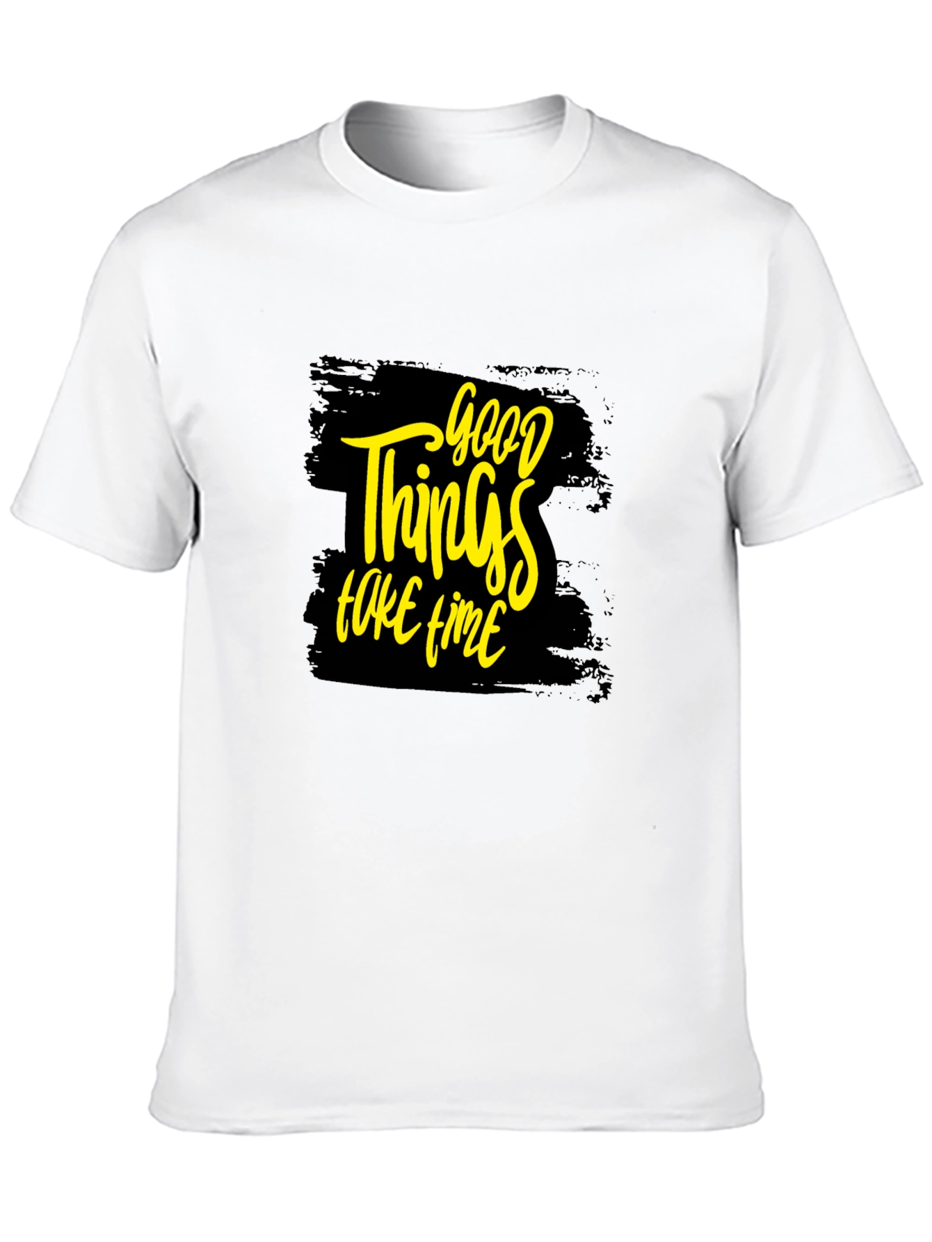 Good Things Take Time T-Shirt - Black