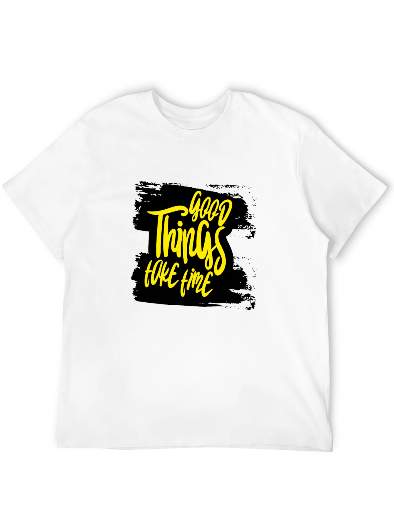Good Things Take Time T-Shirt - Black