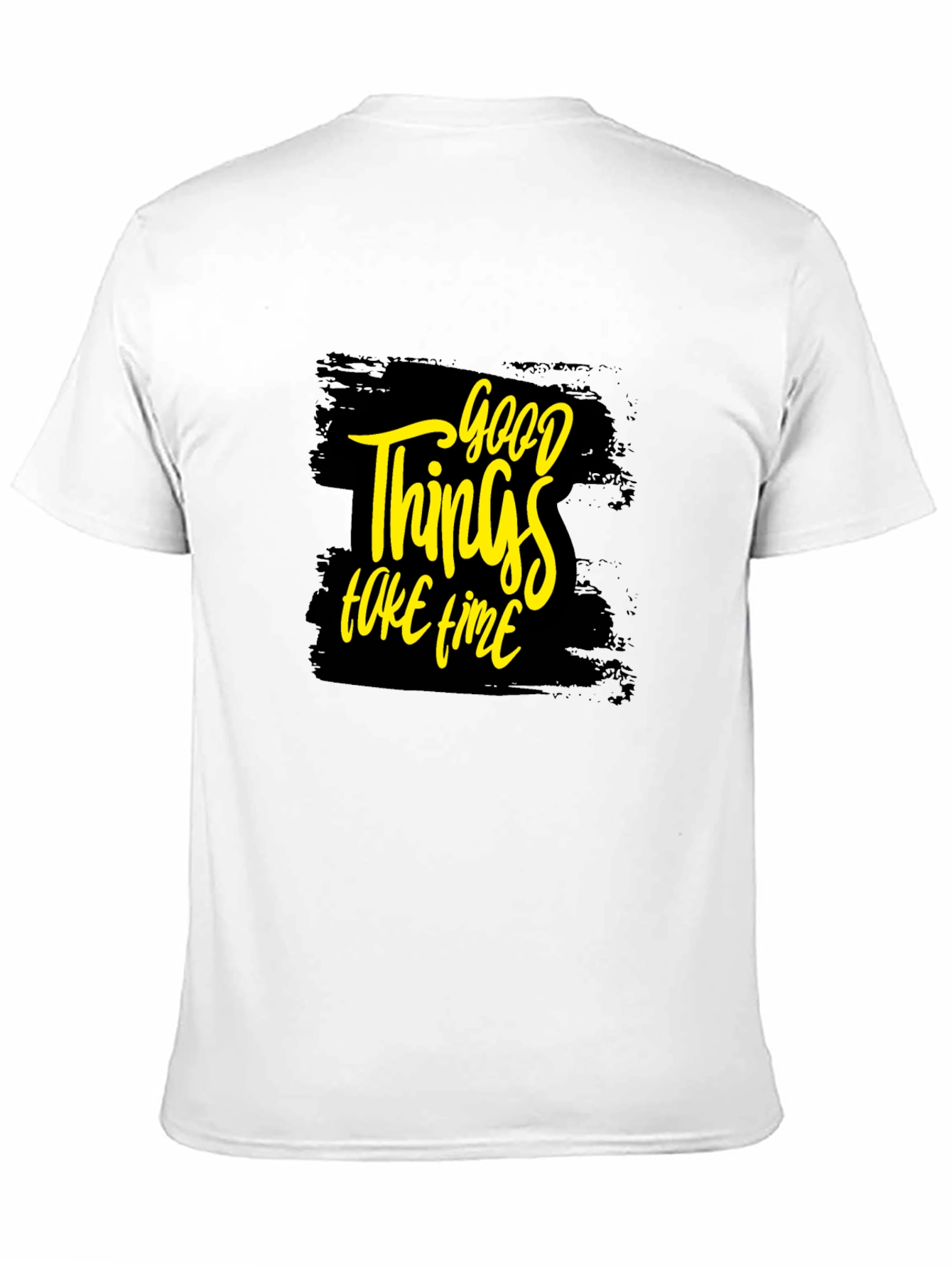Good Things Take Time T-Shirt - Black