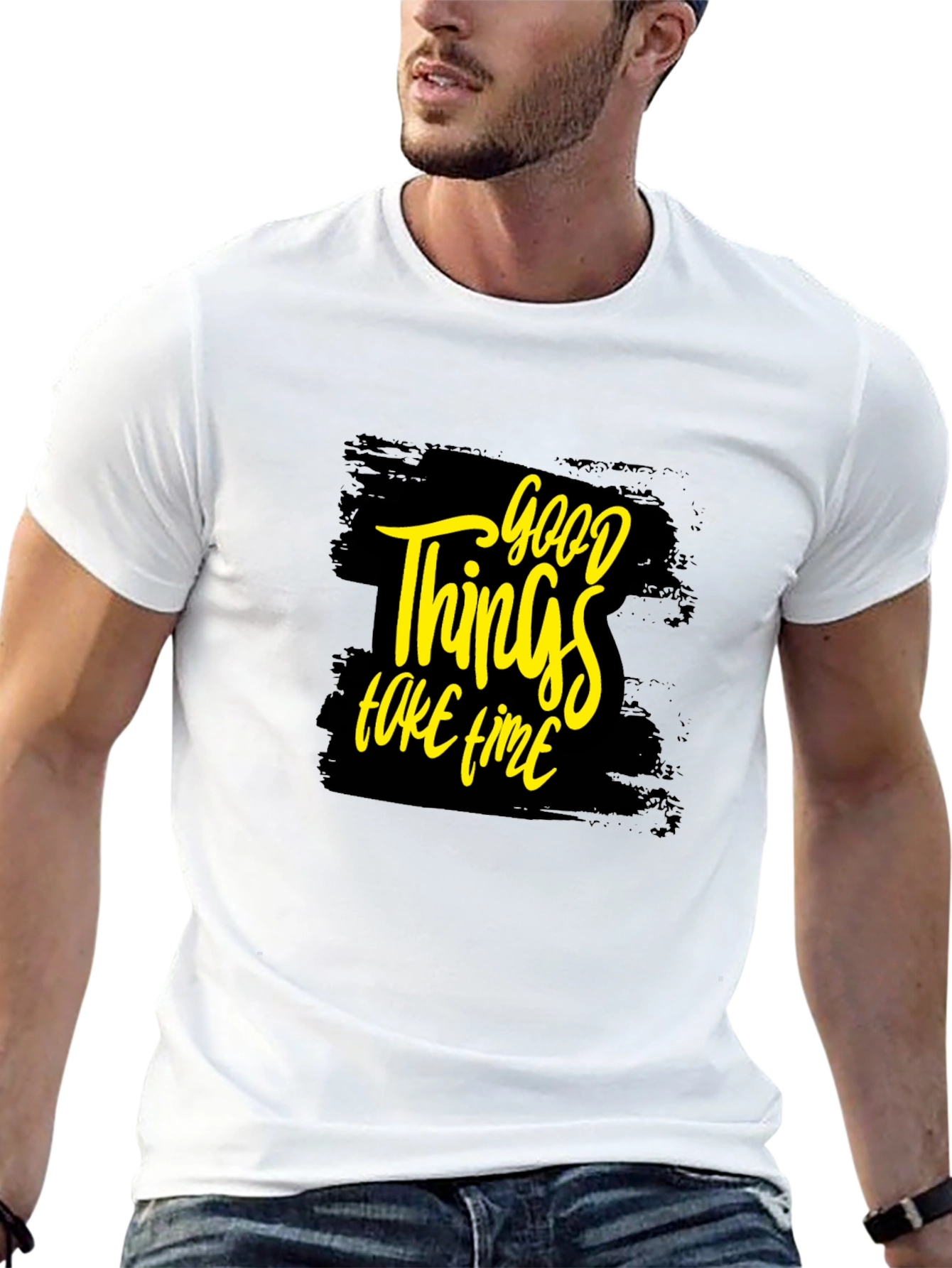 Good Things Take Time T-Shirt - Black