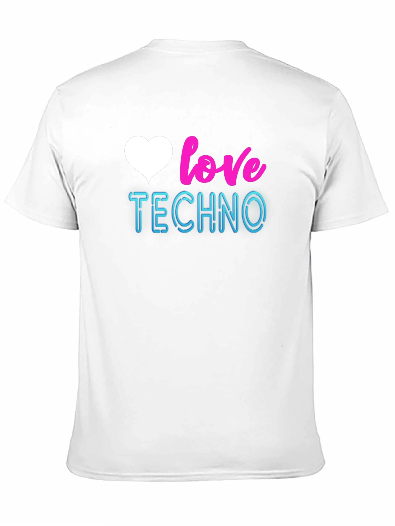 Love Techno Graphic Tee - Stylish EDM Music T-Shirt