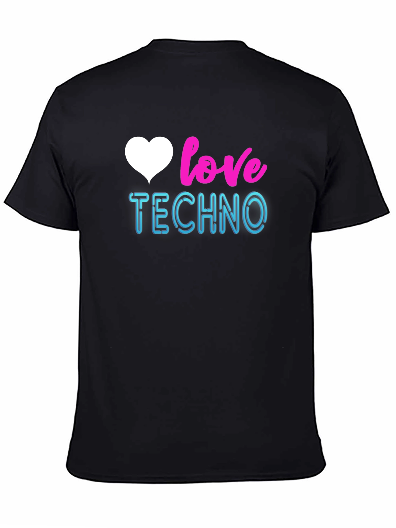 Love Techno Graphic Tee - Stylish EDM Music T-Shirt