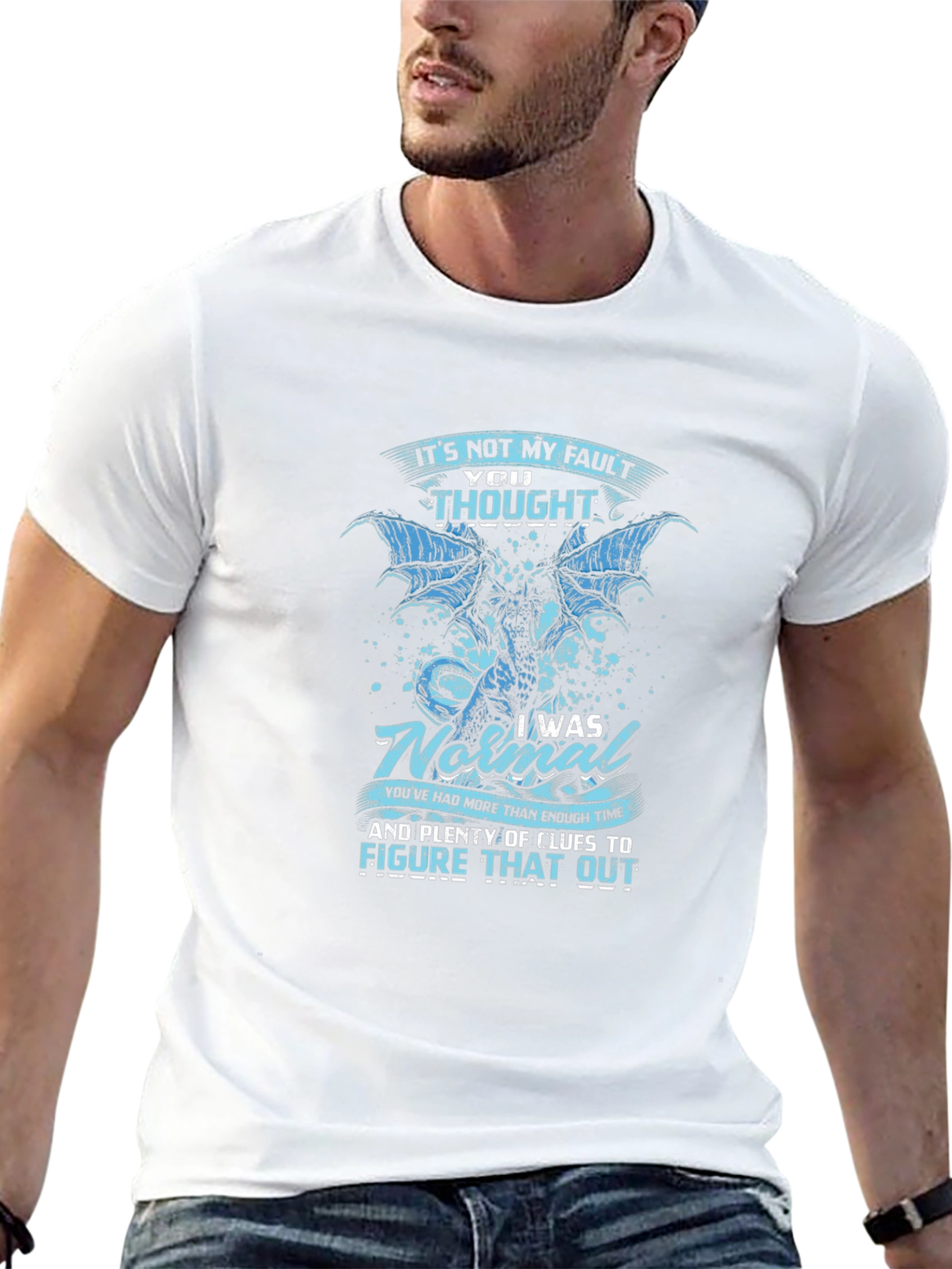 Dragon Graphic T-Shirt - Its Not My Fault