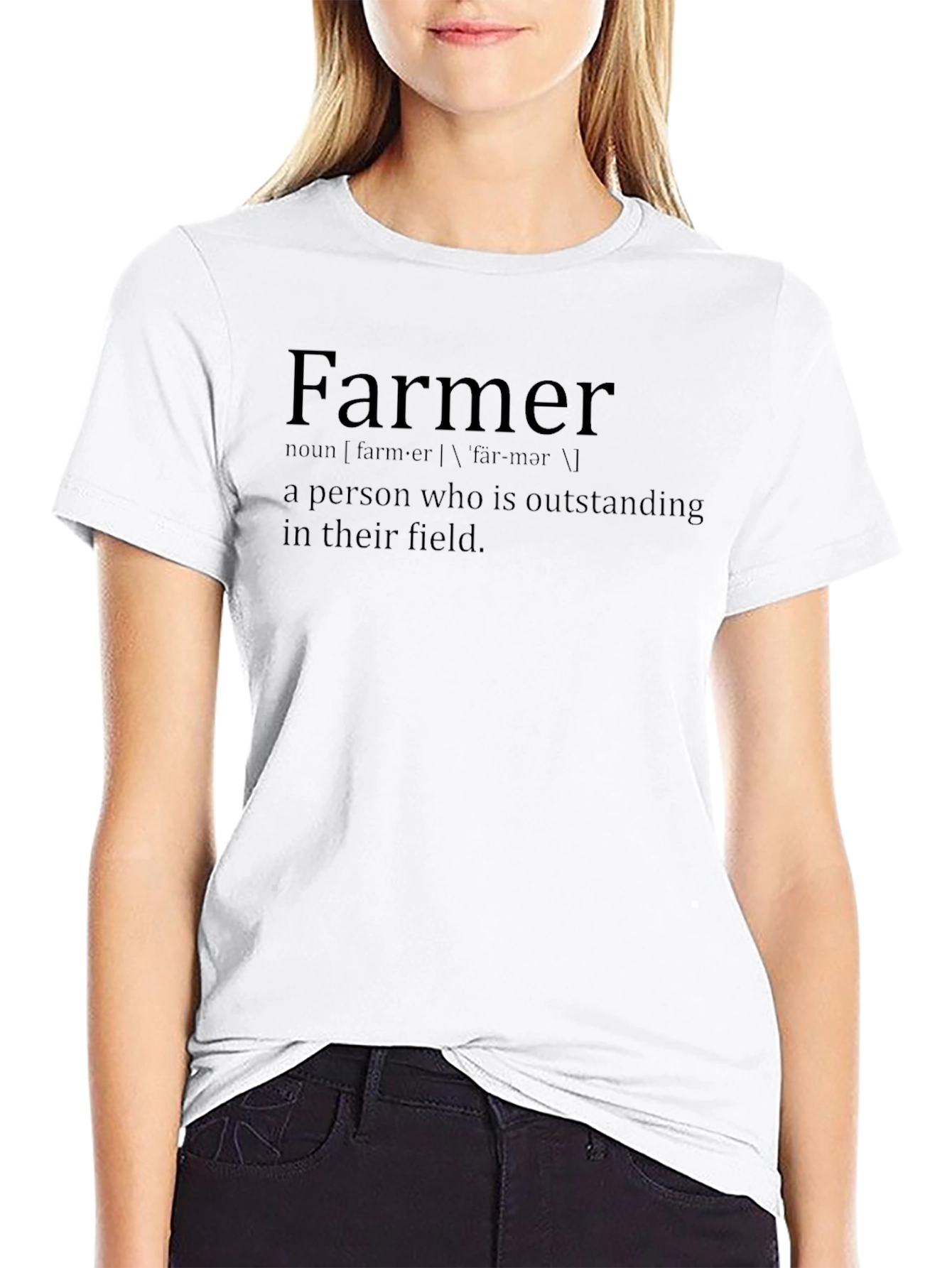 Farmer Definition T-Shirt | Outstanding in Their Field