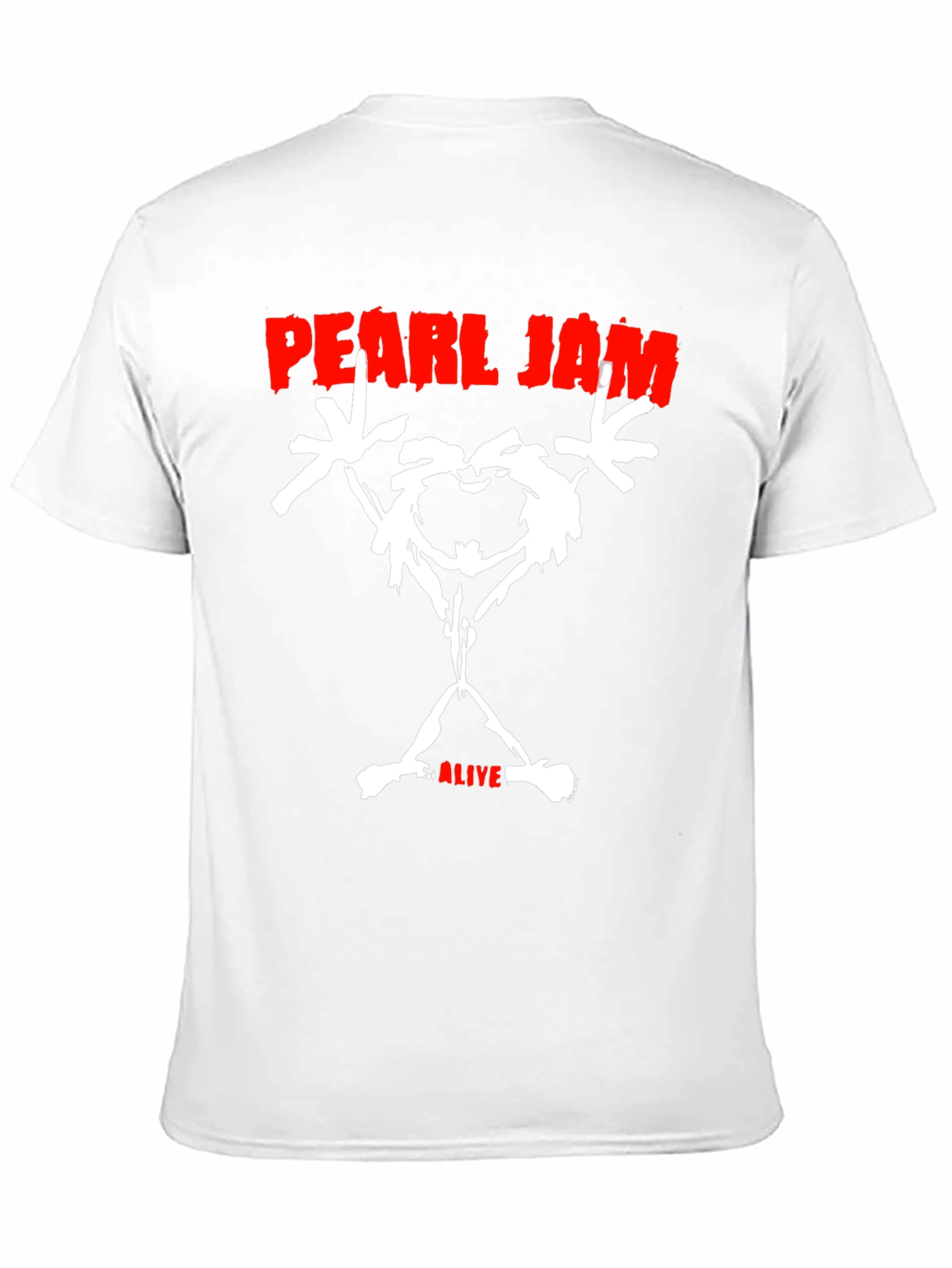 Pearl Jam Alive Band T-Shirt - Black