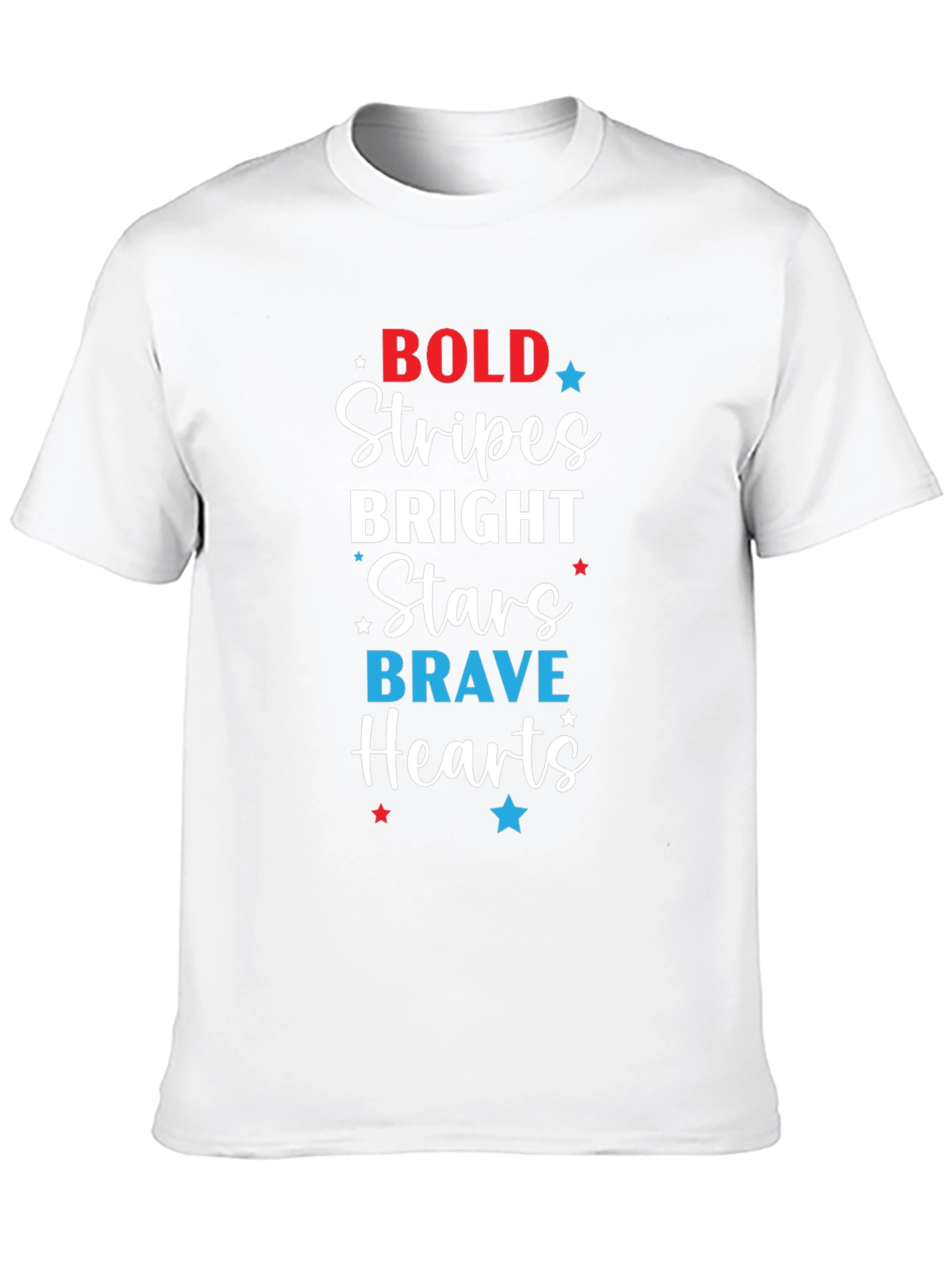 Patriotic Bold Stripes T-Shirt