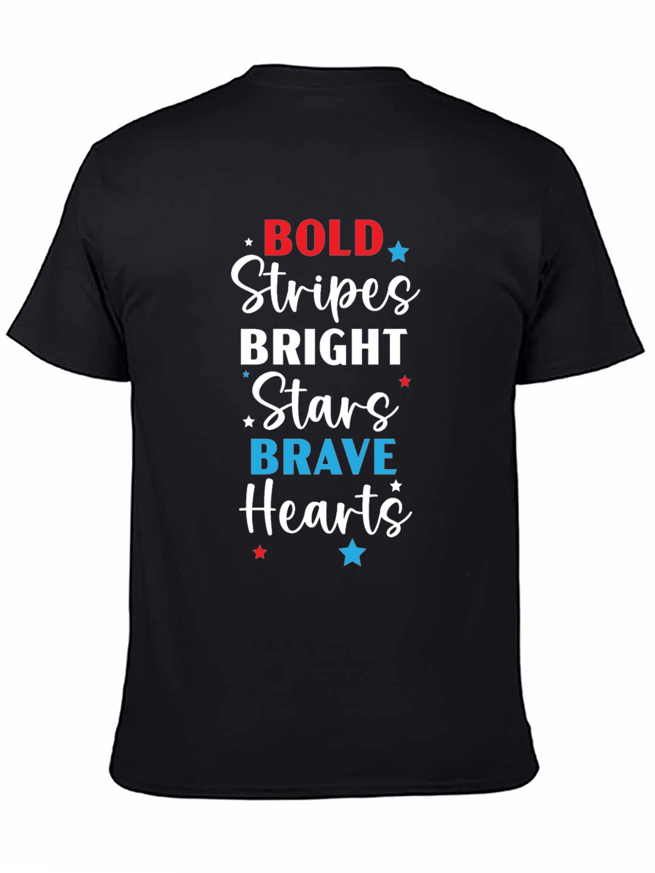 Patriotic Bold Stripes T-Shirt